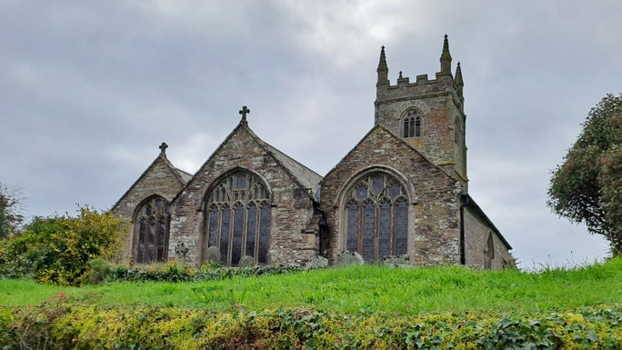 St Ildierna's church, Lansallos