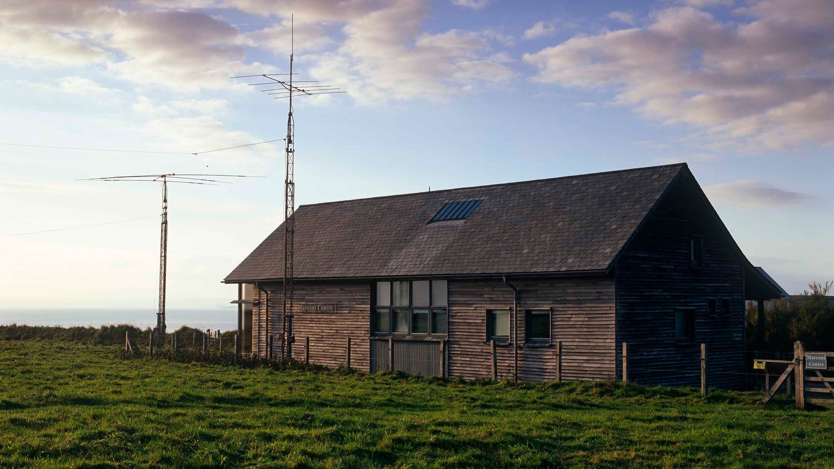 The Marconi Centre at Poldhu, Lizard, Cornwall