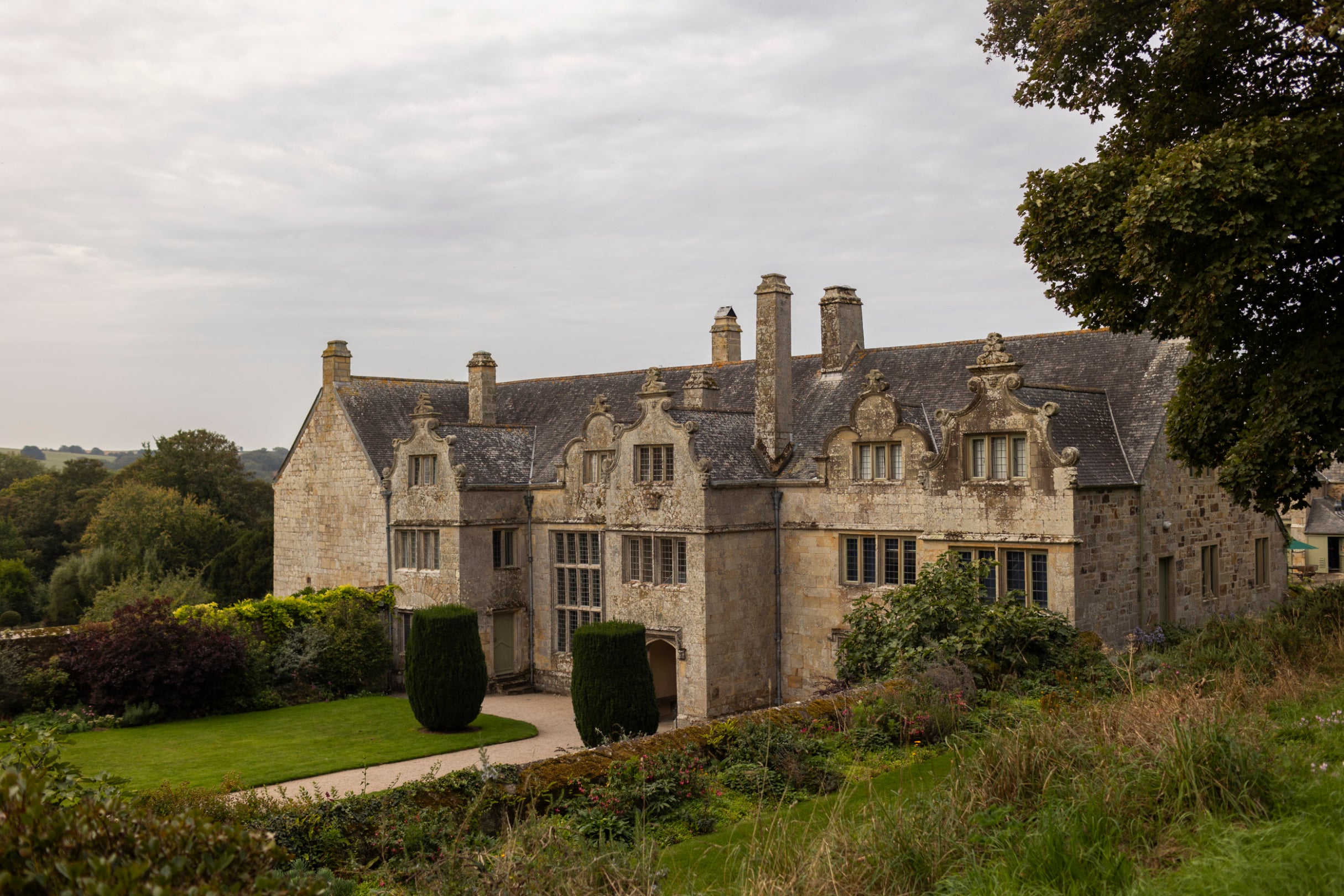 The East front of Trerice