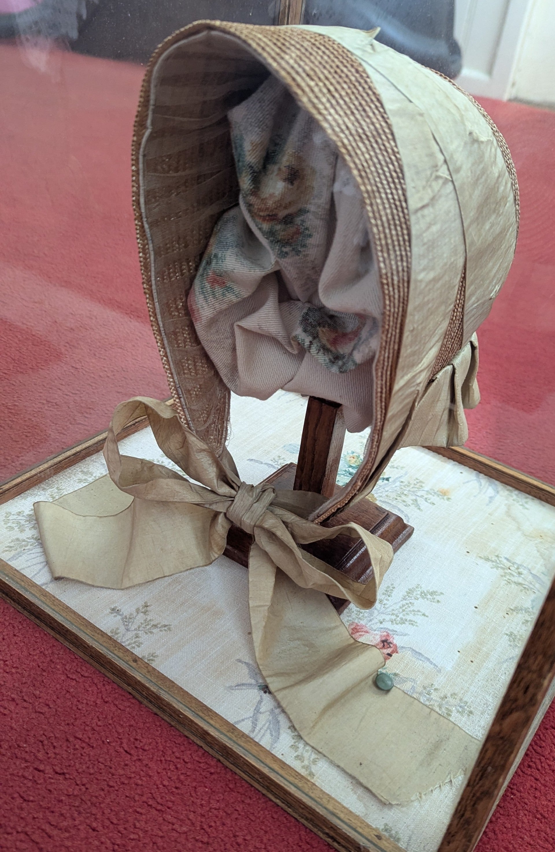 One of the bonnets issued to pupils