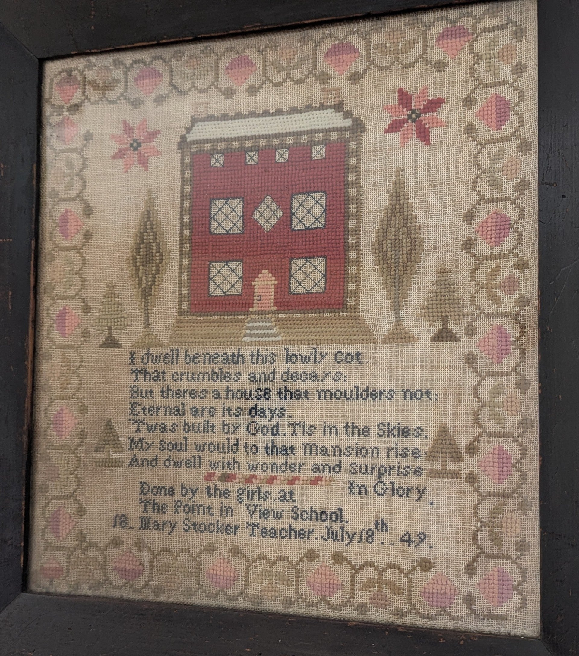 Point in view needlework