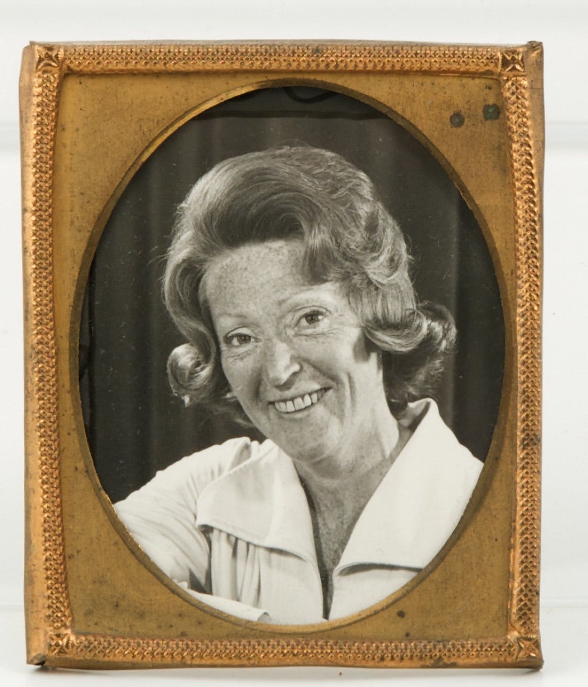 Black and white photograph of Ursula Tudor Perkins