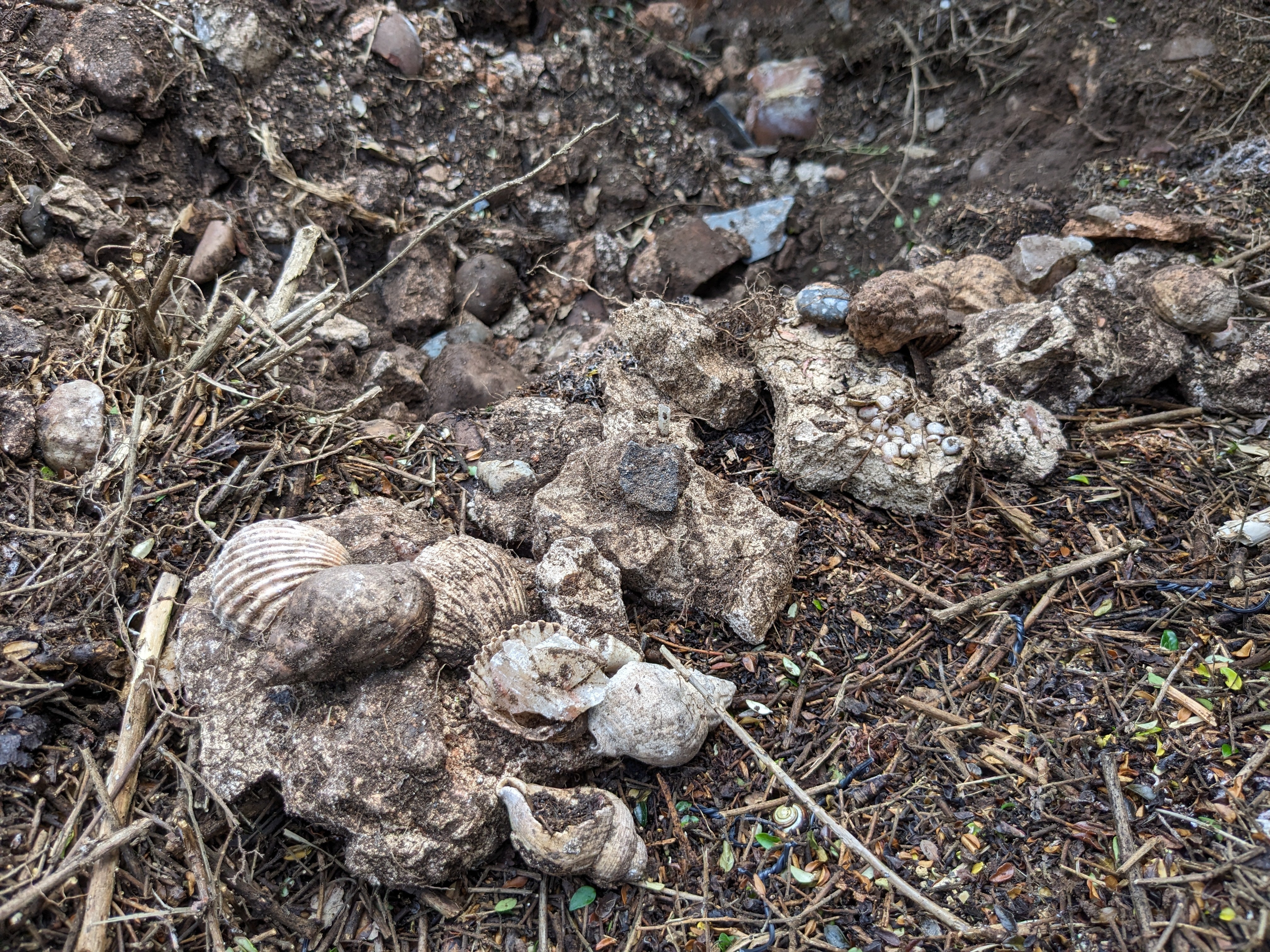 The archaeological material in the ground