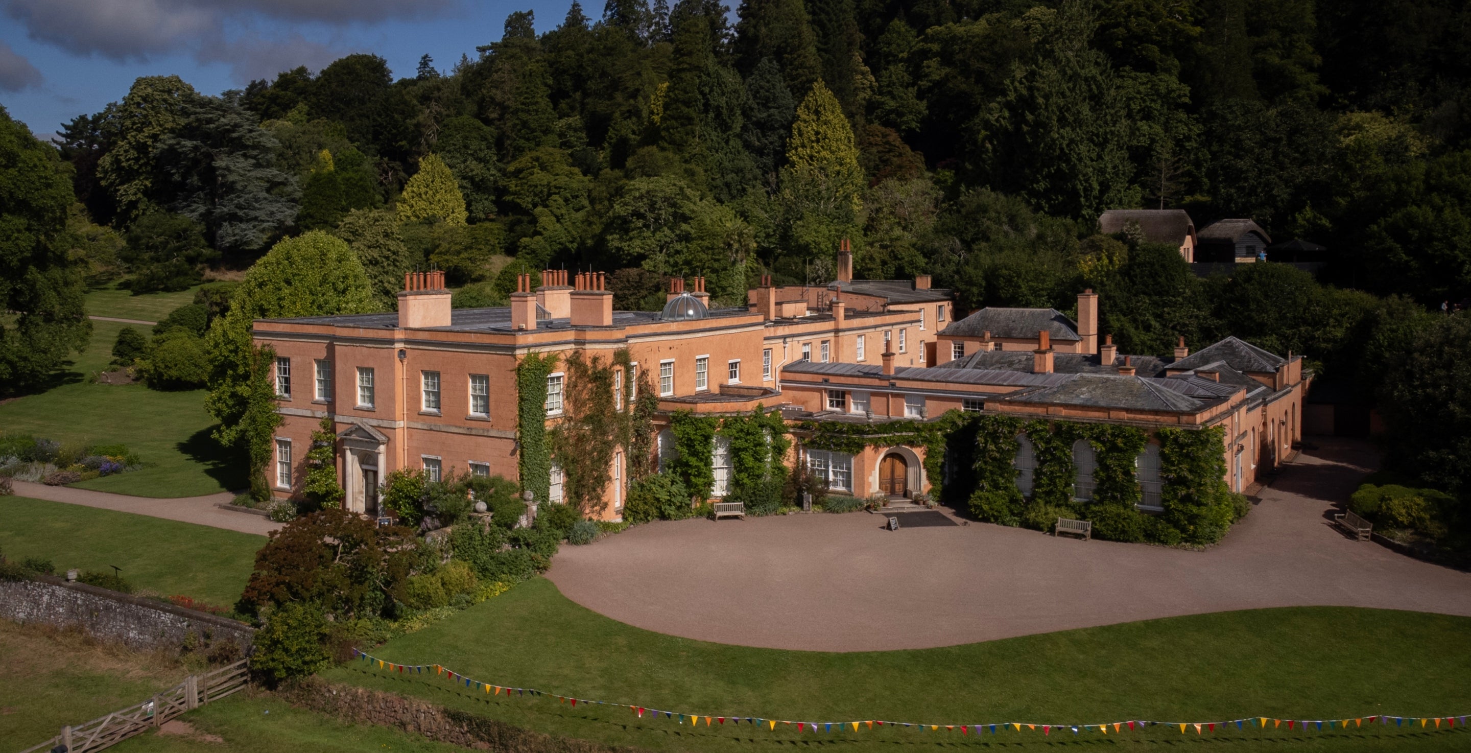 Exterior of Killerton House