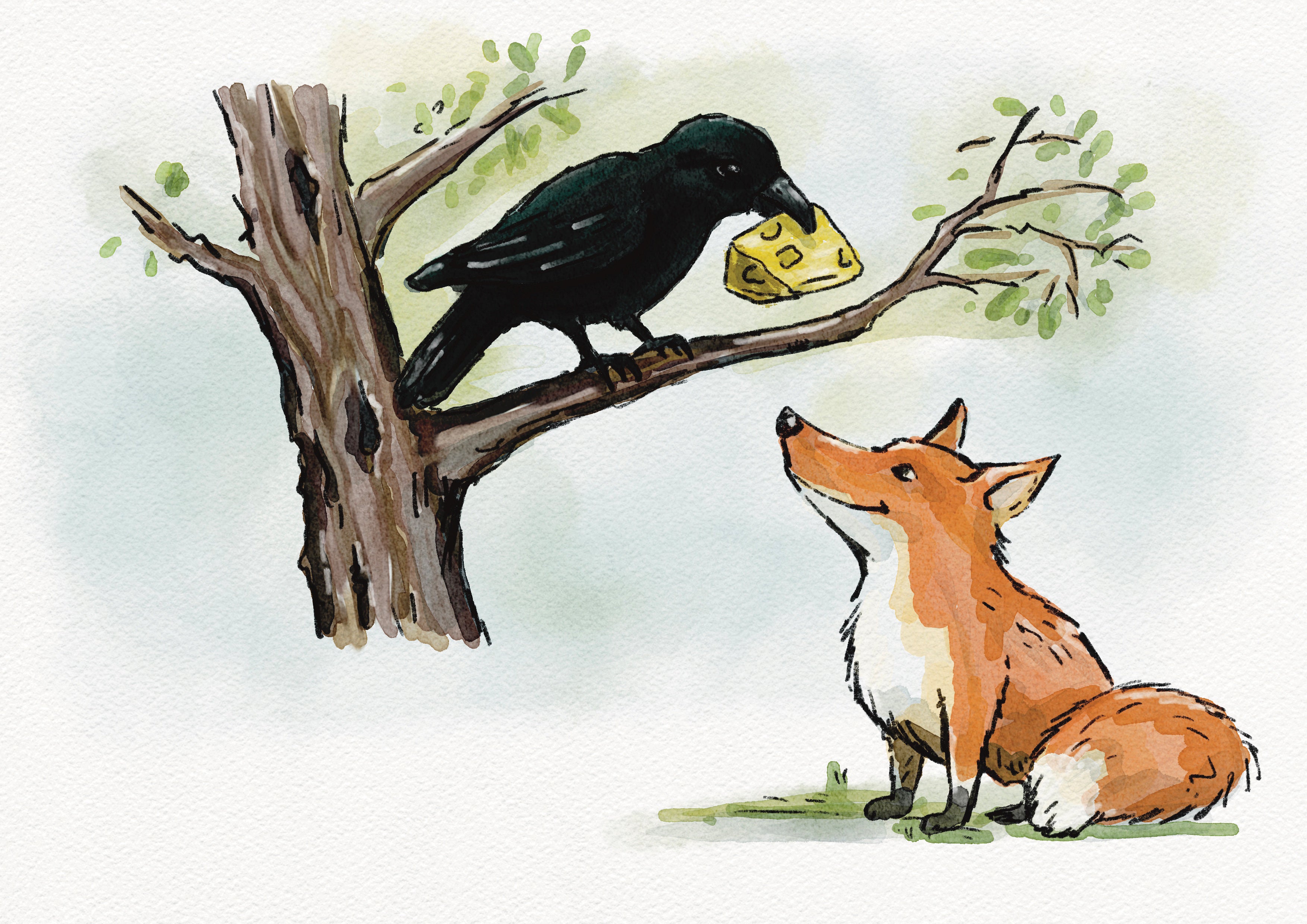 The Fox and The Crow