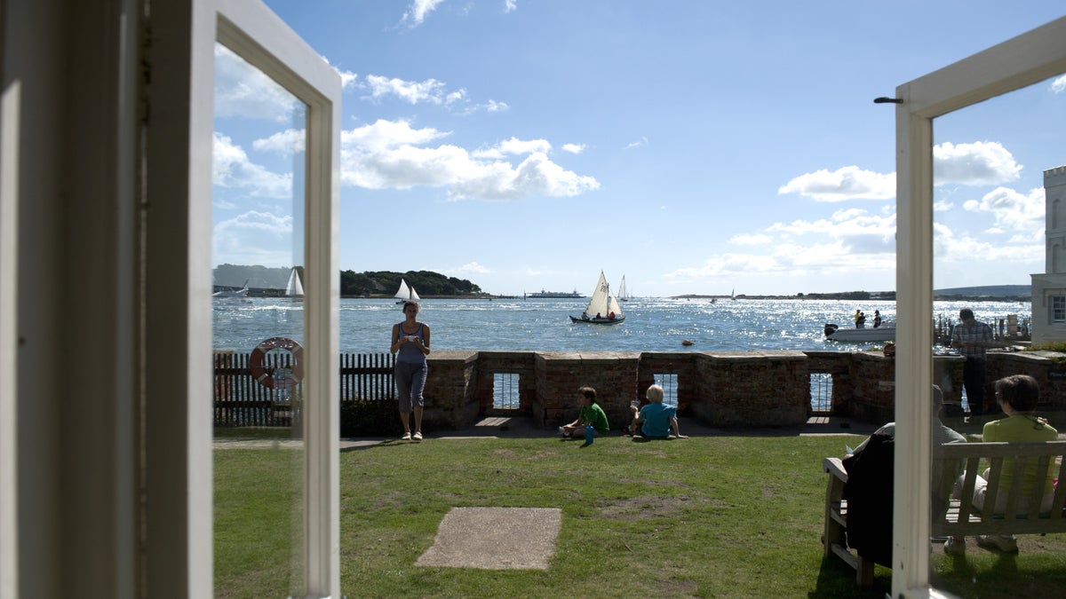 Eating and shopping on Brownsea Island National Trust