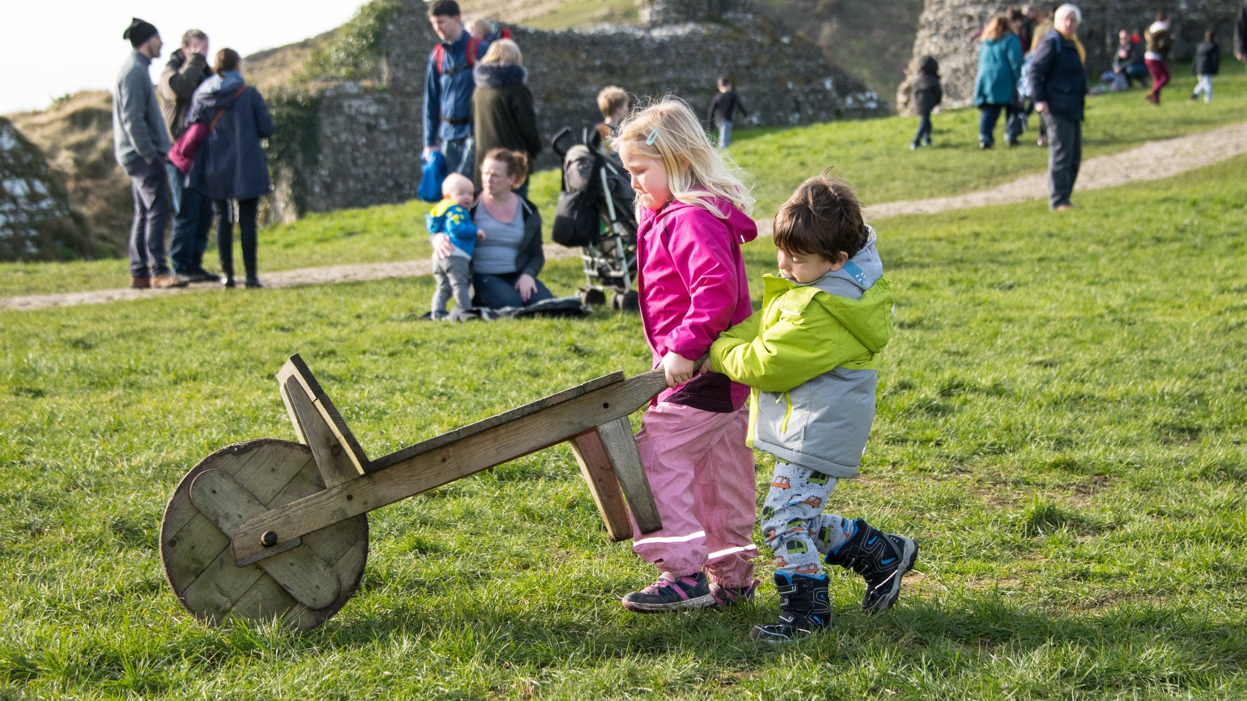 Half term fun for children at Corfe Castle