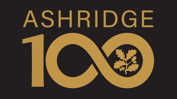 Ashridge 100 logo