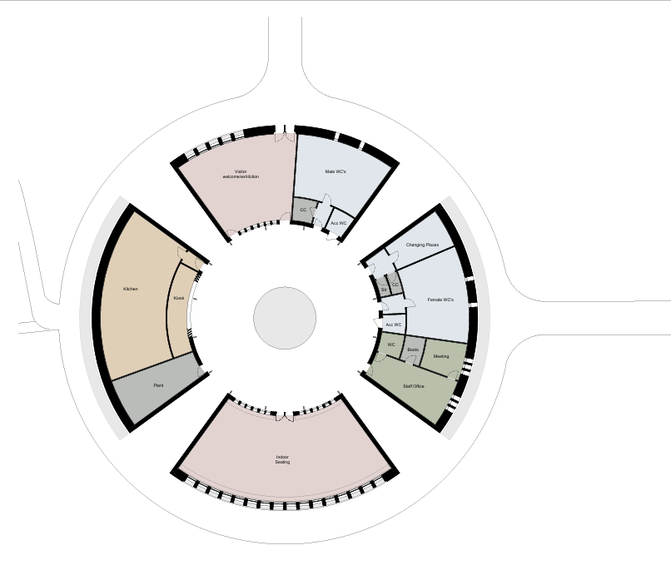 South Ashridge Gateway interior layout