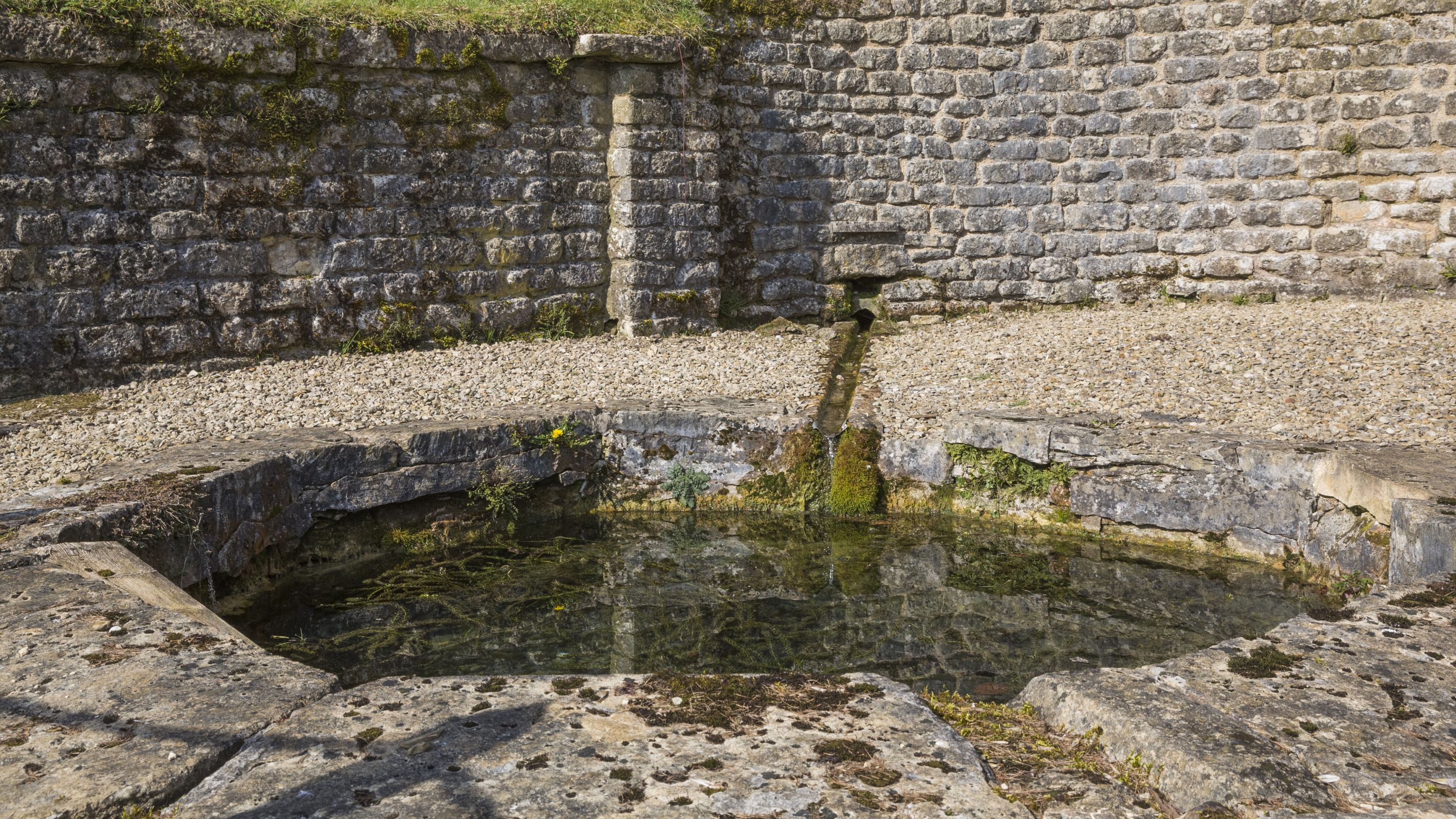 The Nymphaeum at Chedworth Roman Villa, Gloucestershire