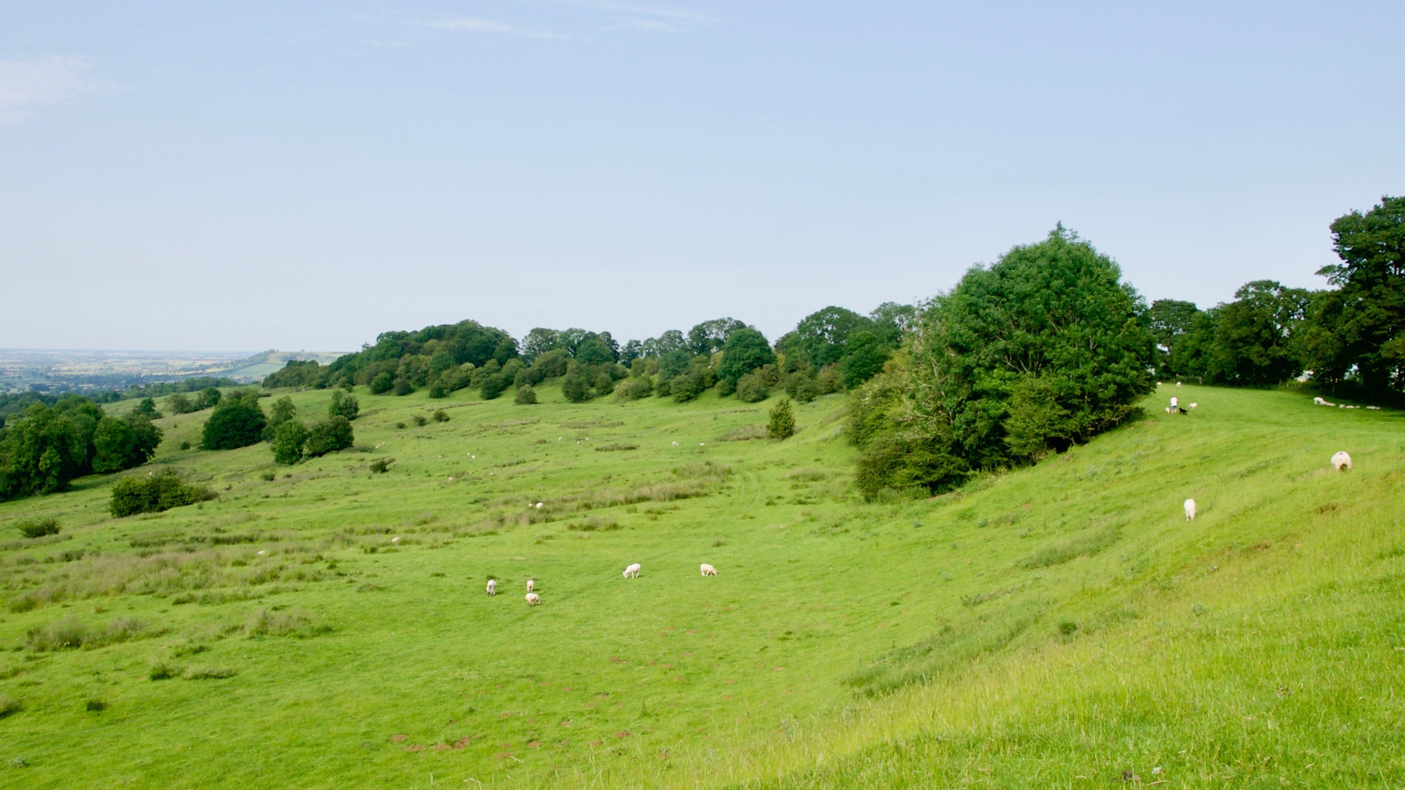 Natural amphitheatre at Dover's Hill, Gloucestershire