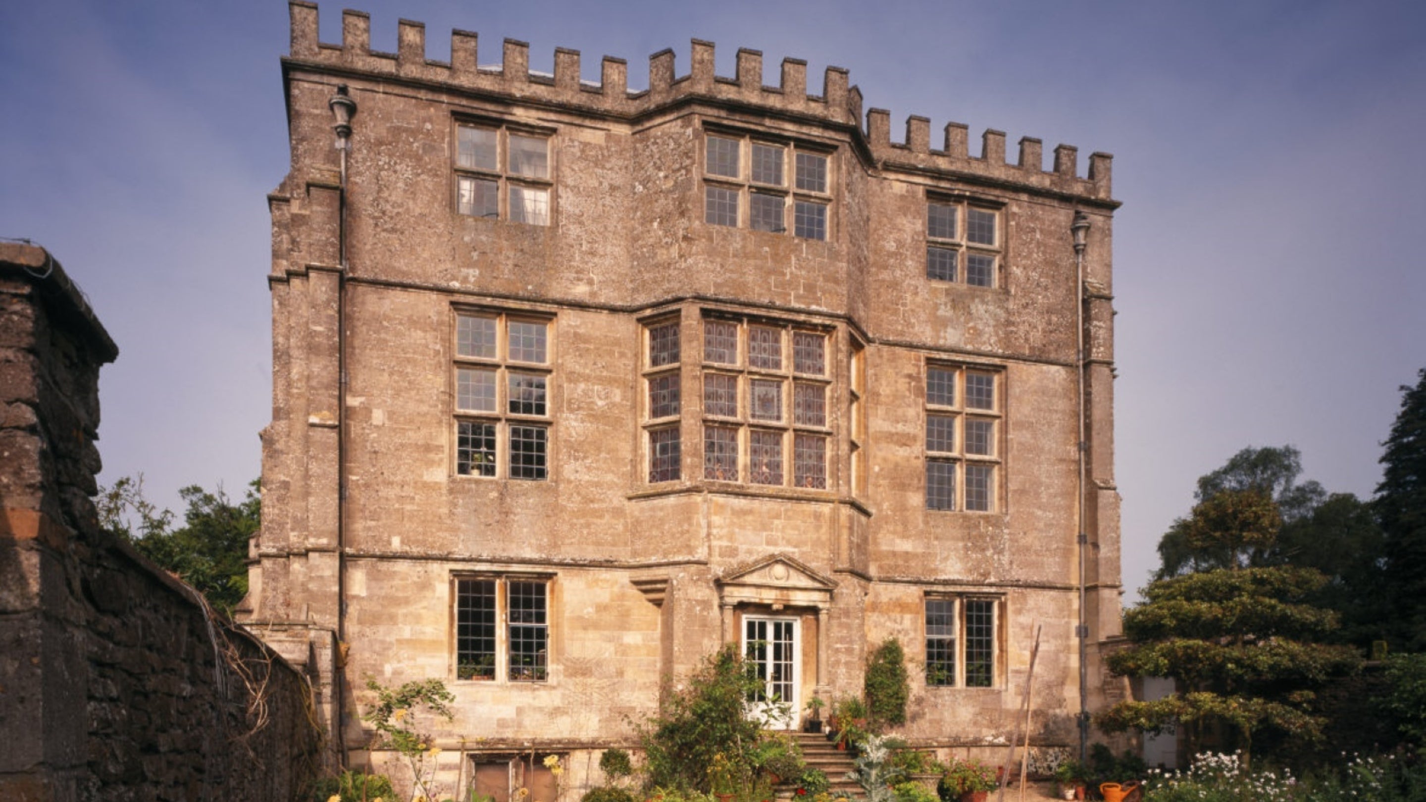 The East Front of Tudor Hunting Lodge, Newark Park, Gloucestershire