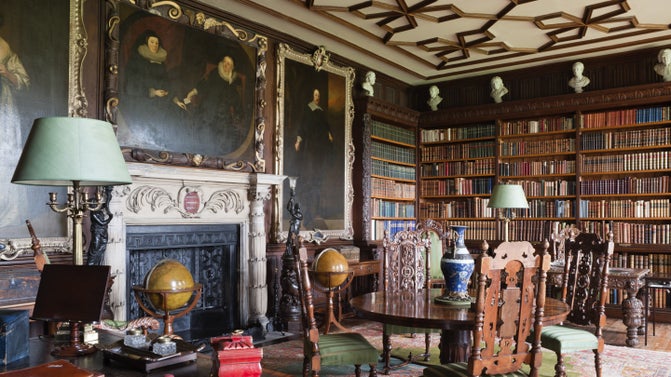 The Library at The Vyne, Hampshire