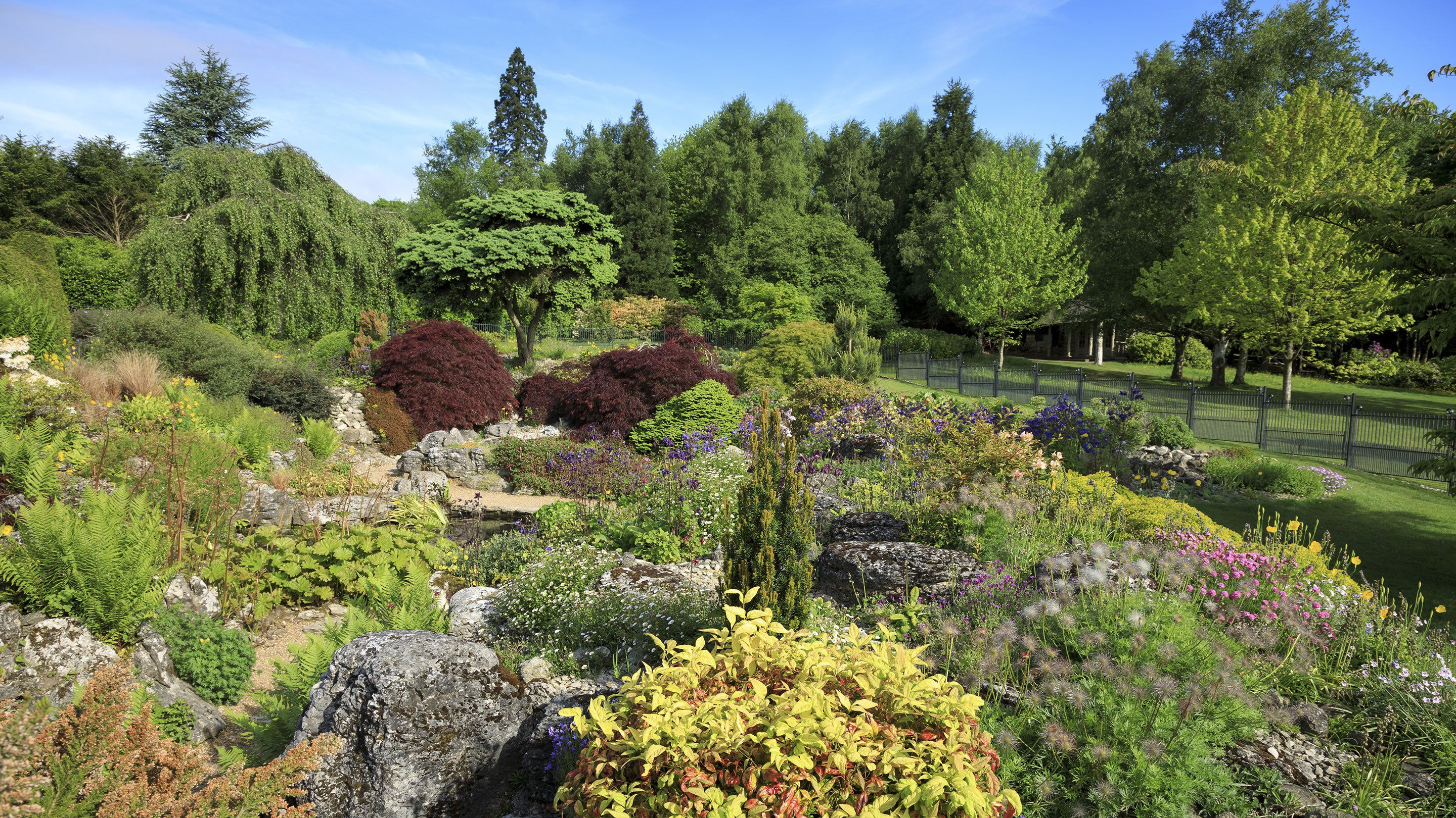 The Rock Garden at Emmetts Garden