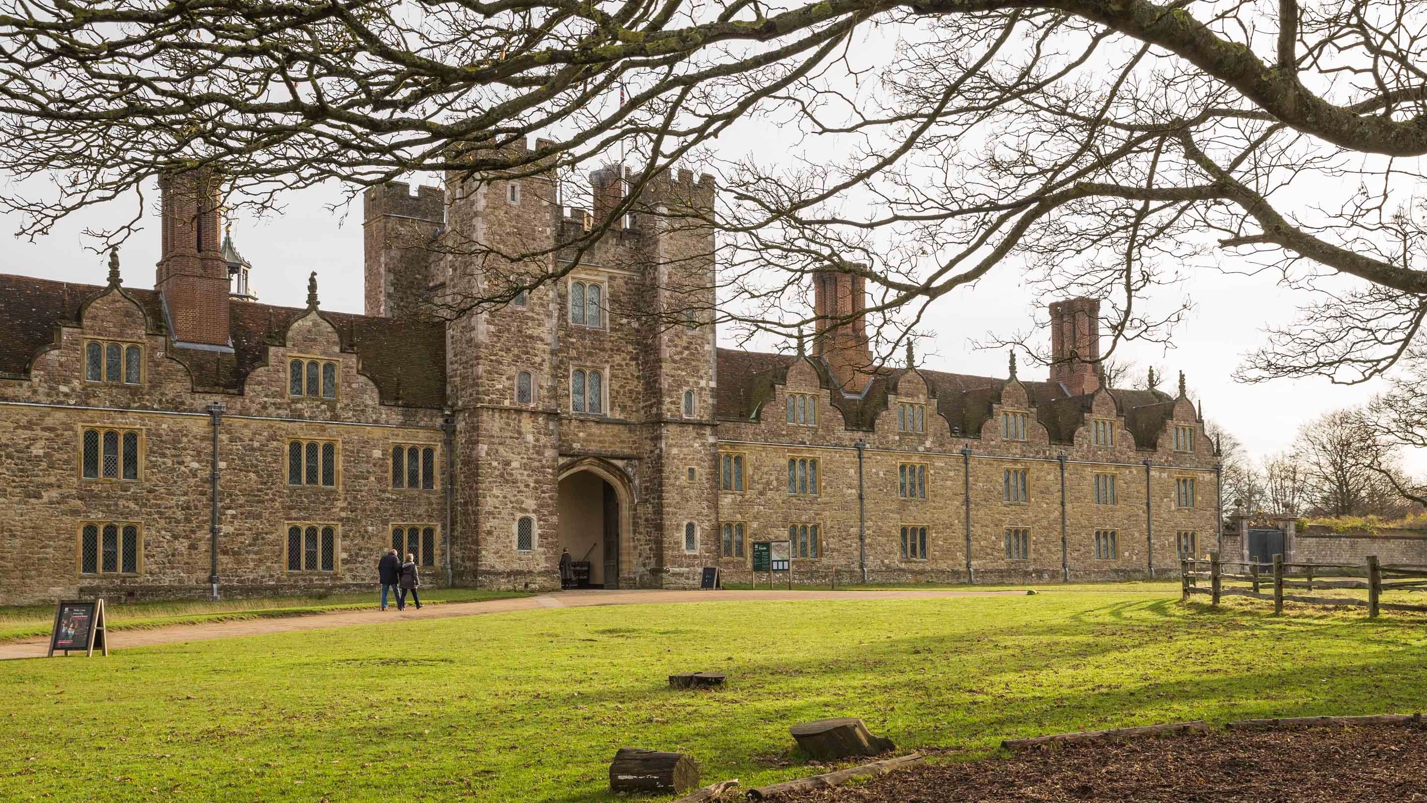 The west front of Knole, Kent