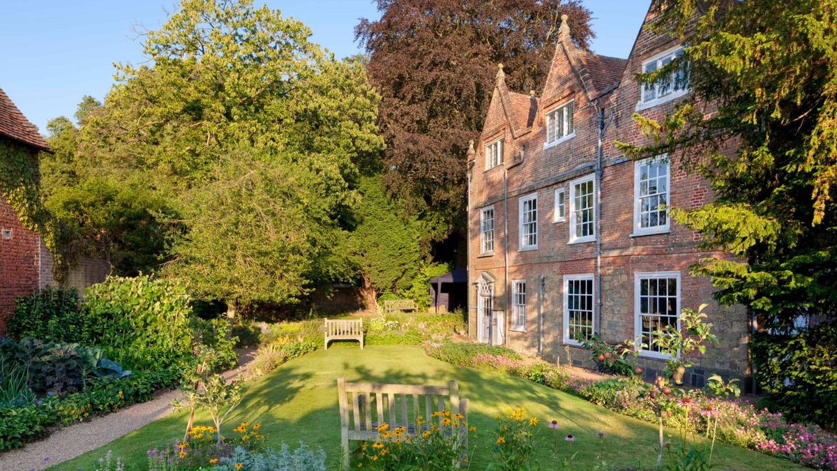 The garden at Quebec House Kent National Trust