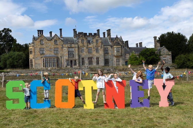 Children, Scotney Castle, Summer of Play, Summer, Scotney Castle Mansion House