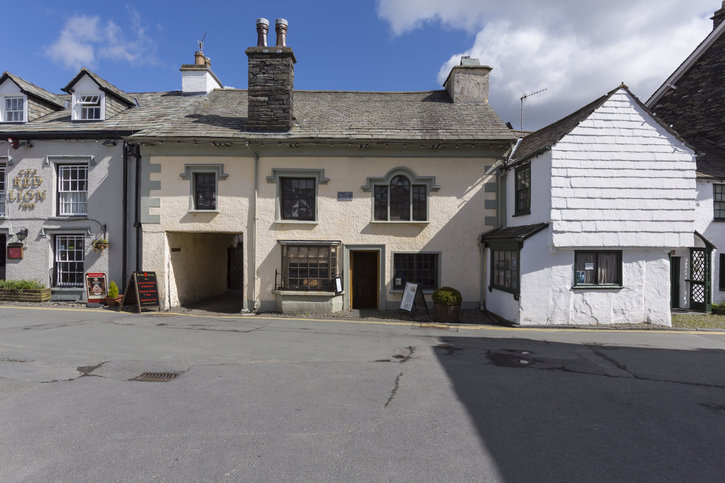 Building that used to house the Beatrix Potter Gallery in Hawkshead
