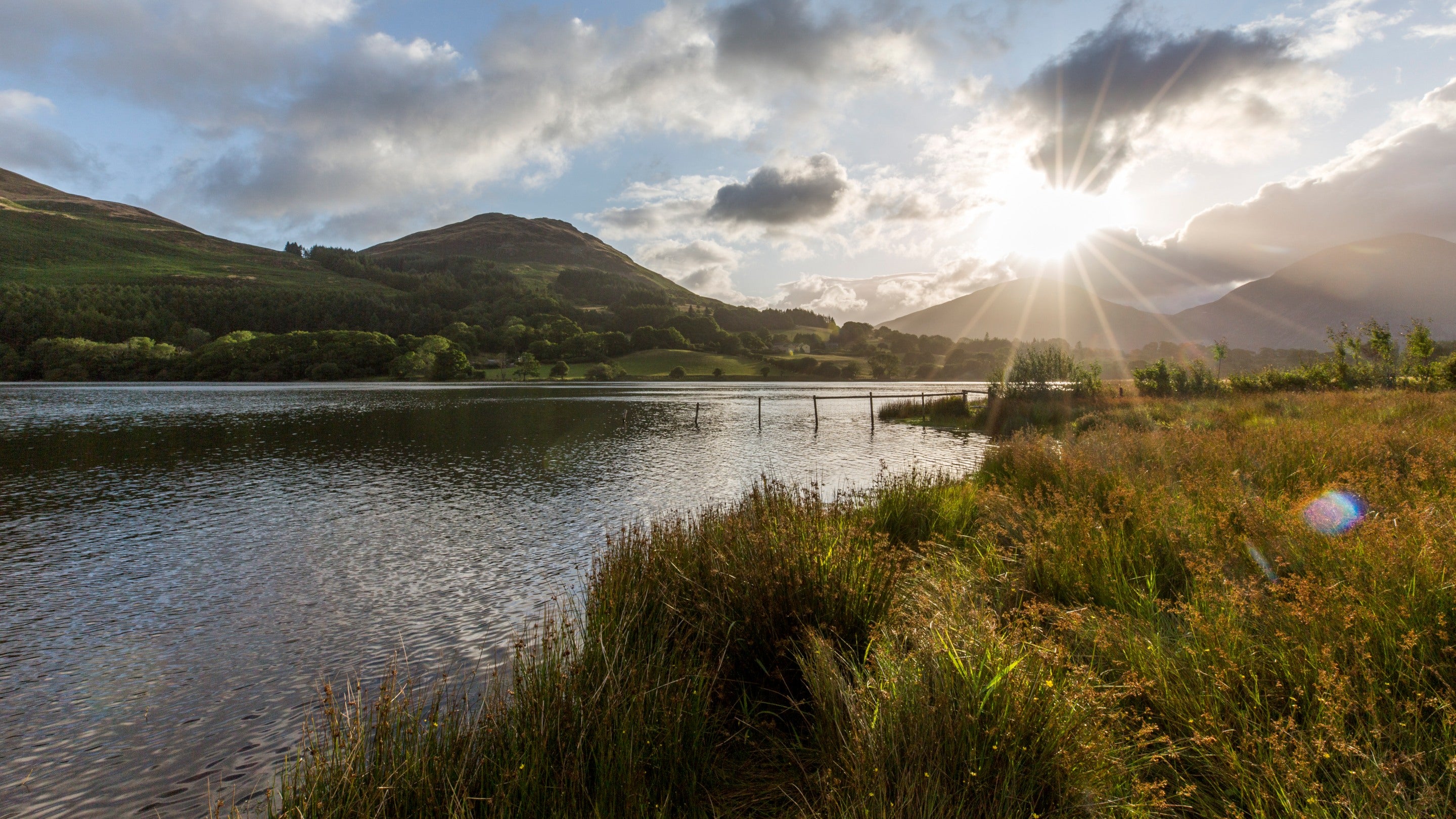 View over Loweswater in the Lake District
