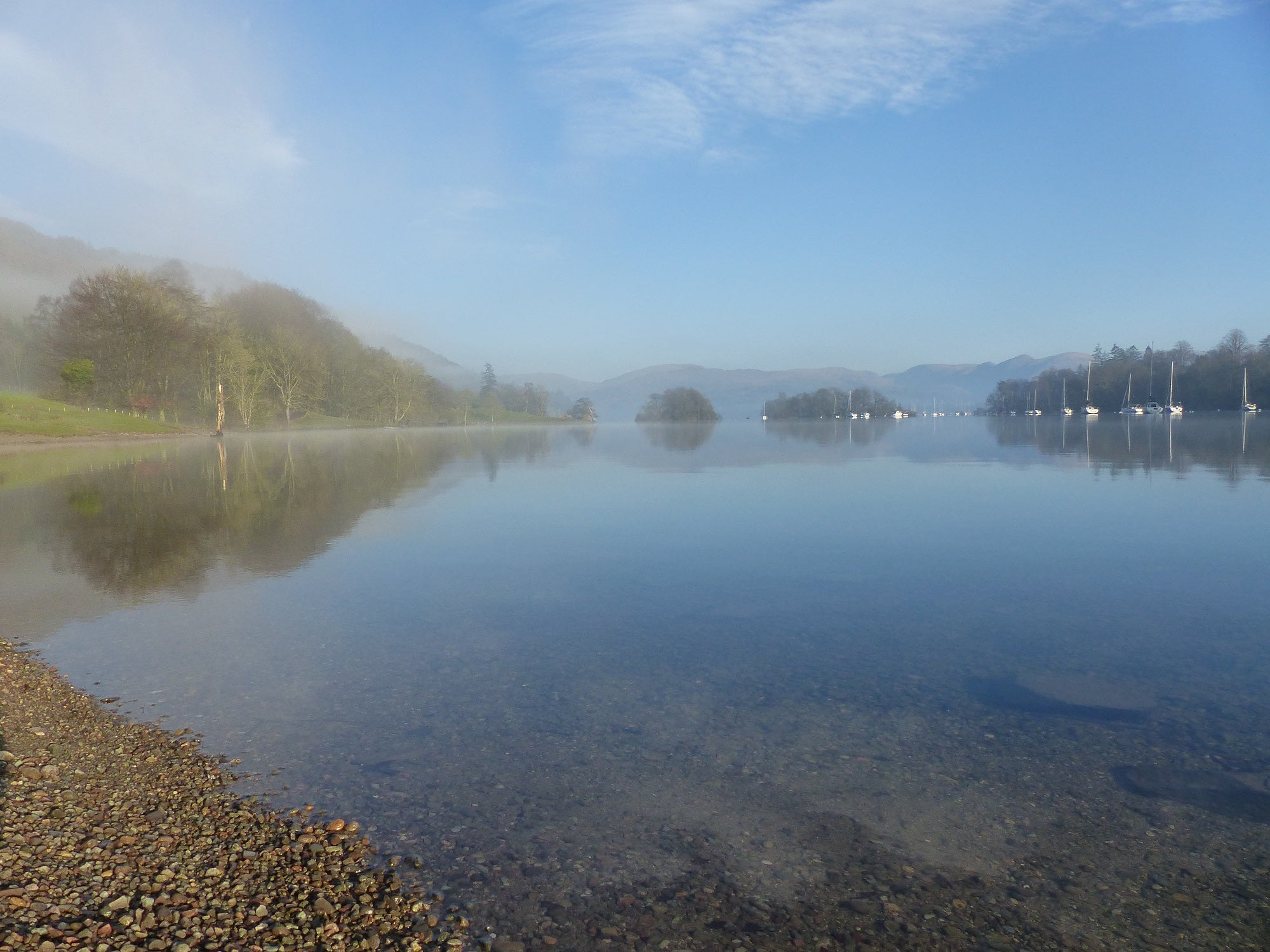 Windermere West Shore in the Winter