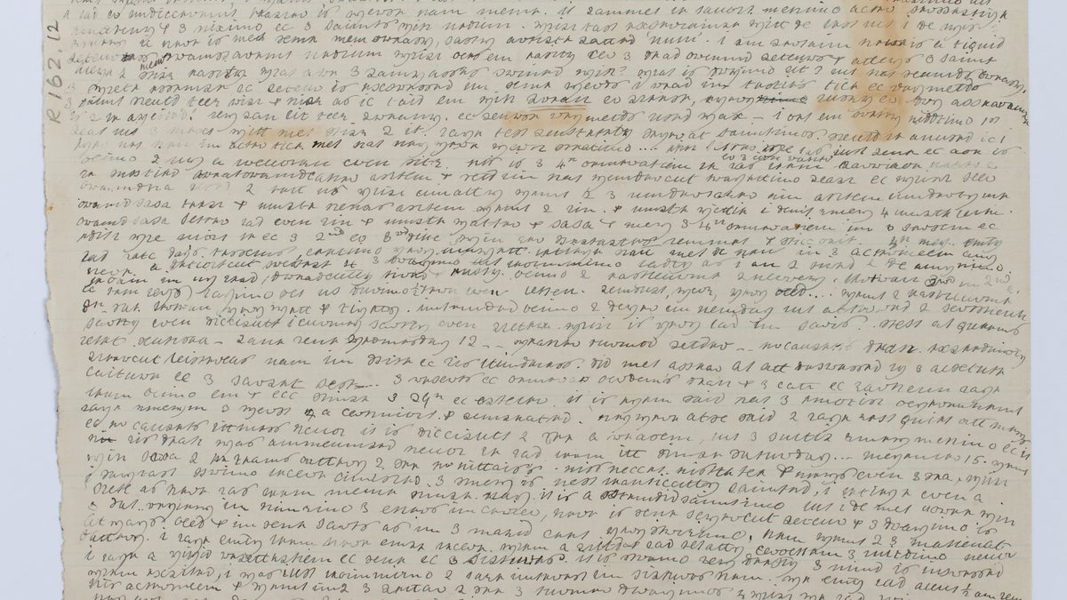 Beatrix Potter's coded-writing | National Trust
