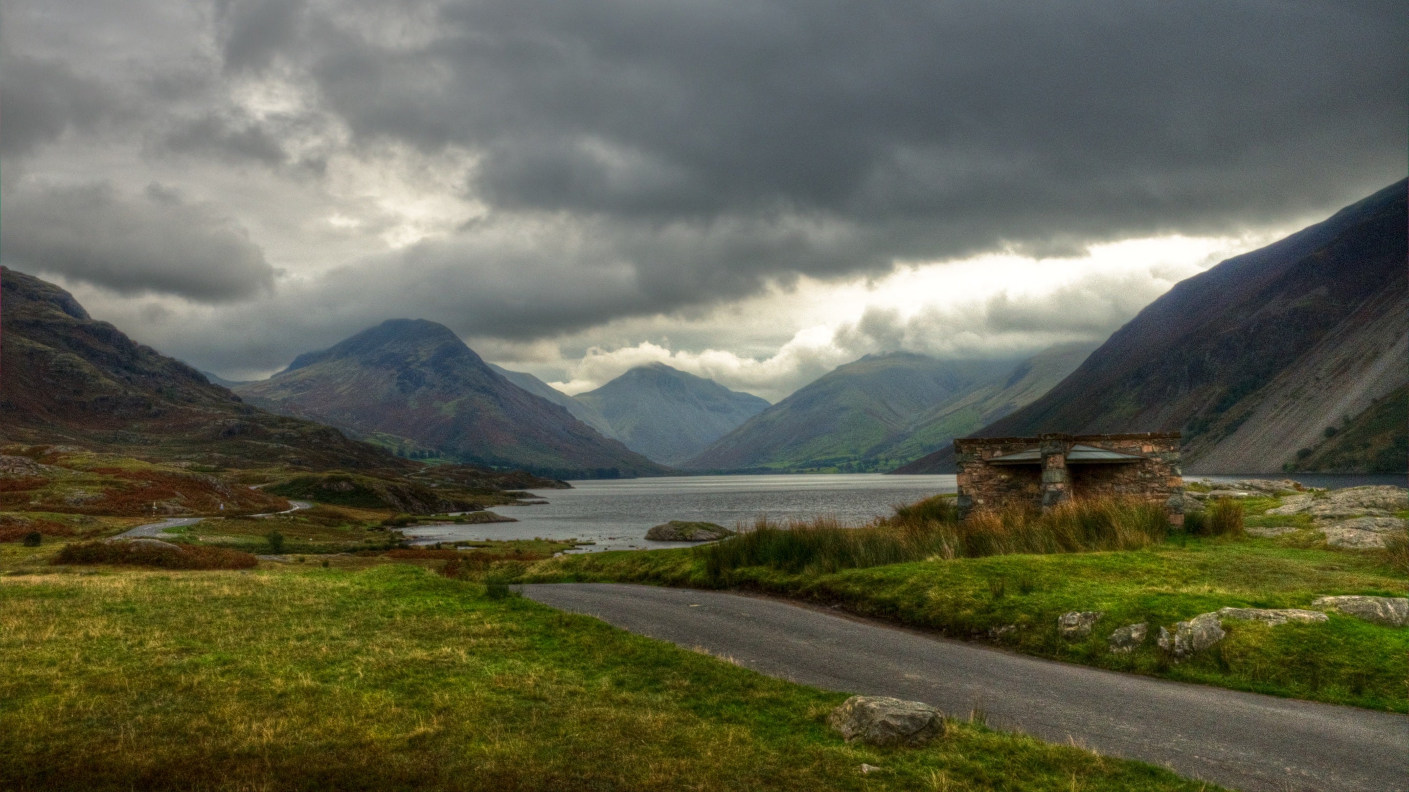 Road to Wastwater in Wasdale, Lake District