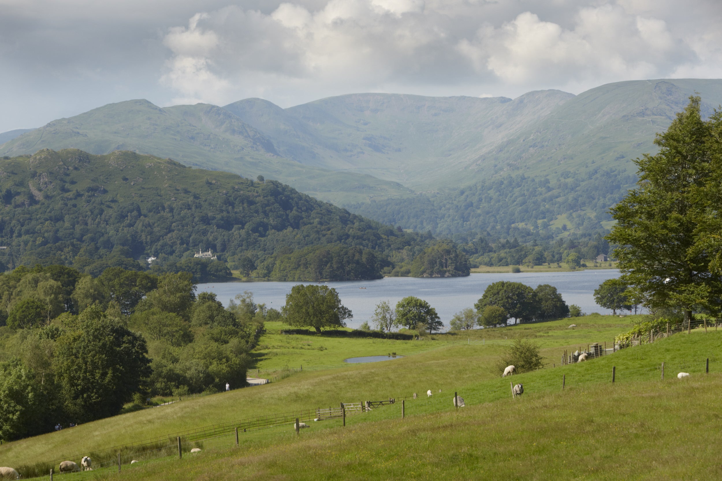 Fell and lake views from Wray
