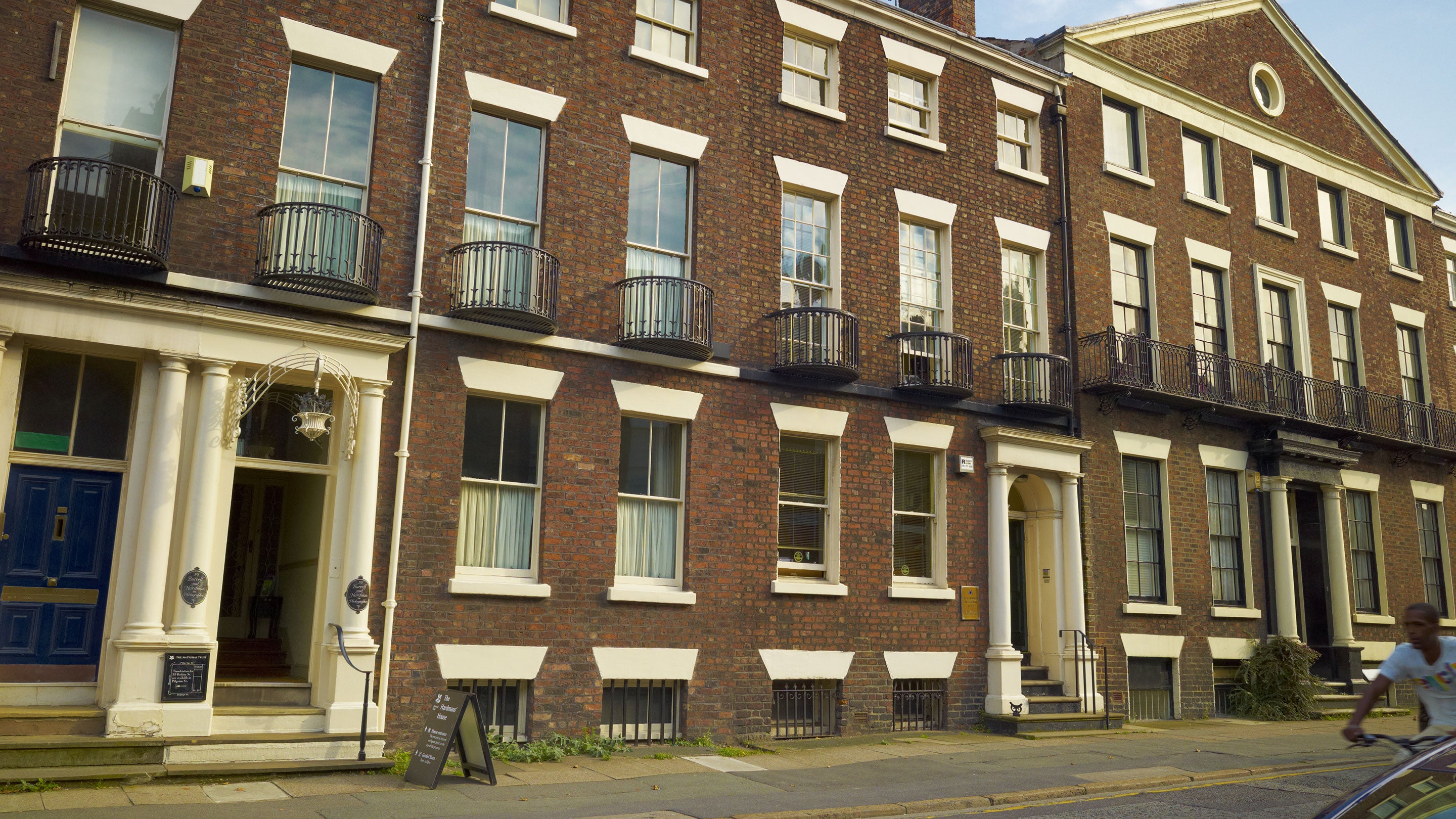 The terrace of houses including The Hardmans' House, Rodney Street, Liverpoo