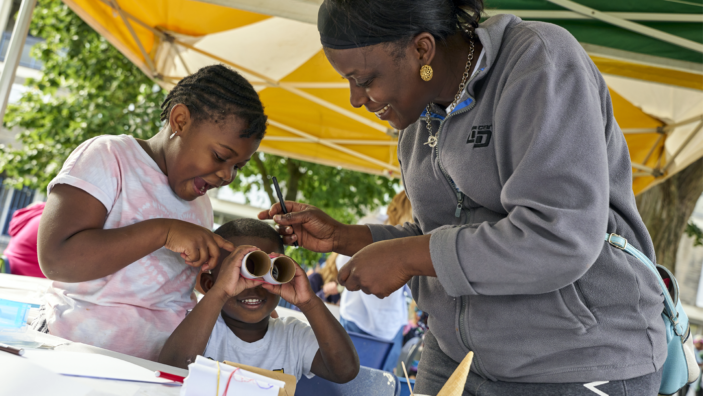 Lewisham Sayes Court Greening Evelyn event