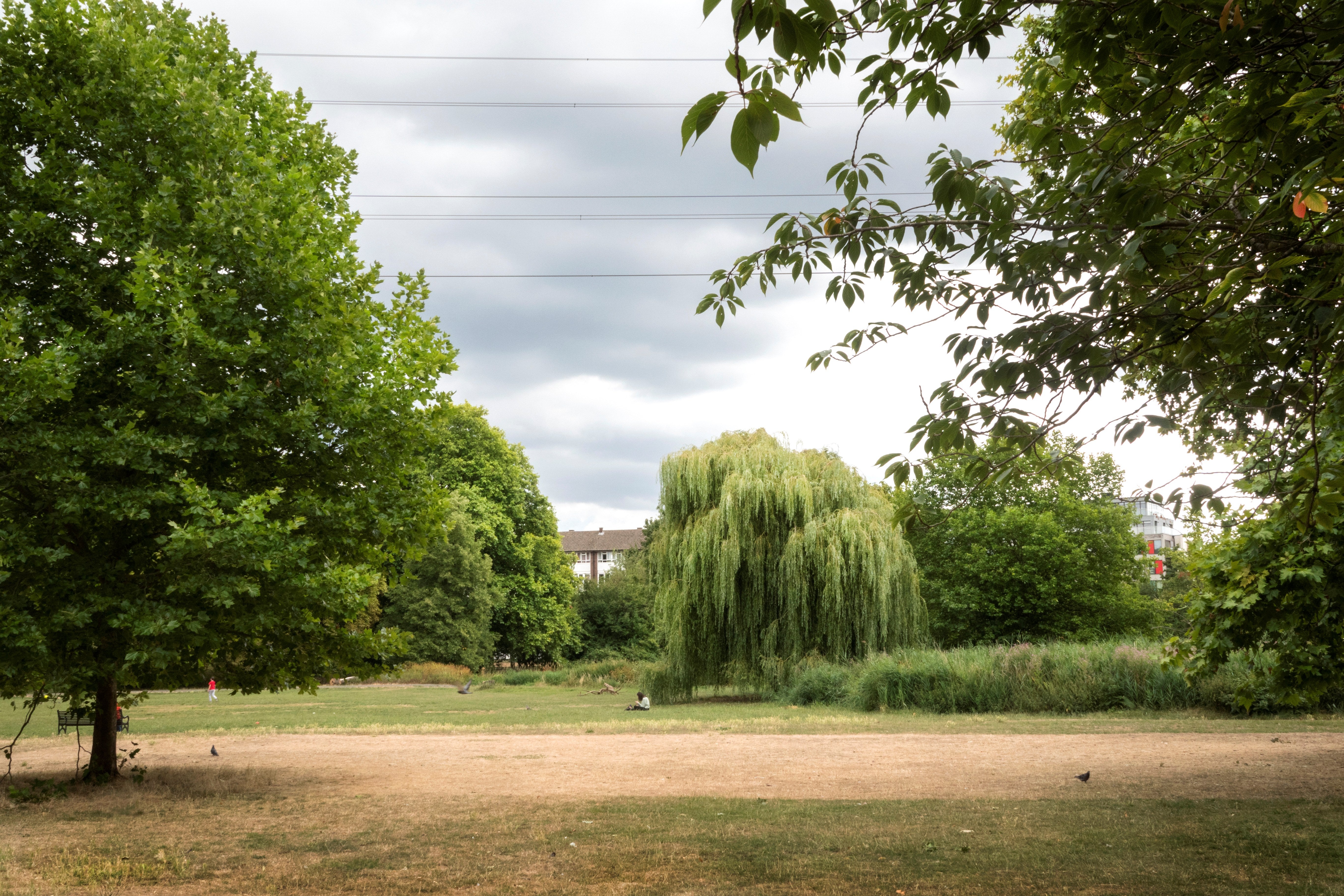 Greenspace at Wandle Park in South London