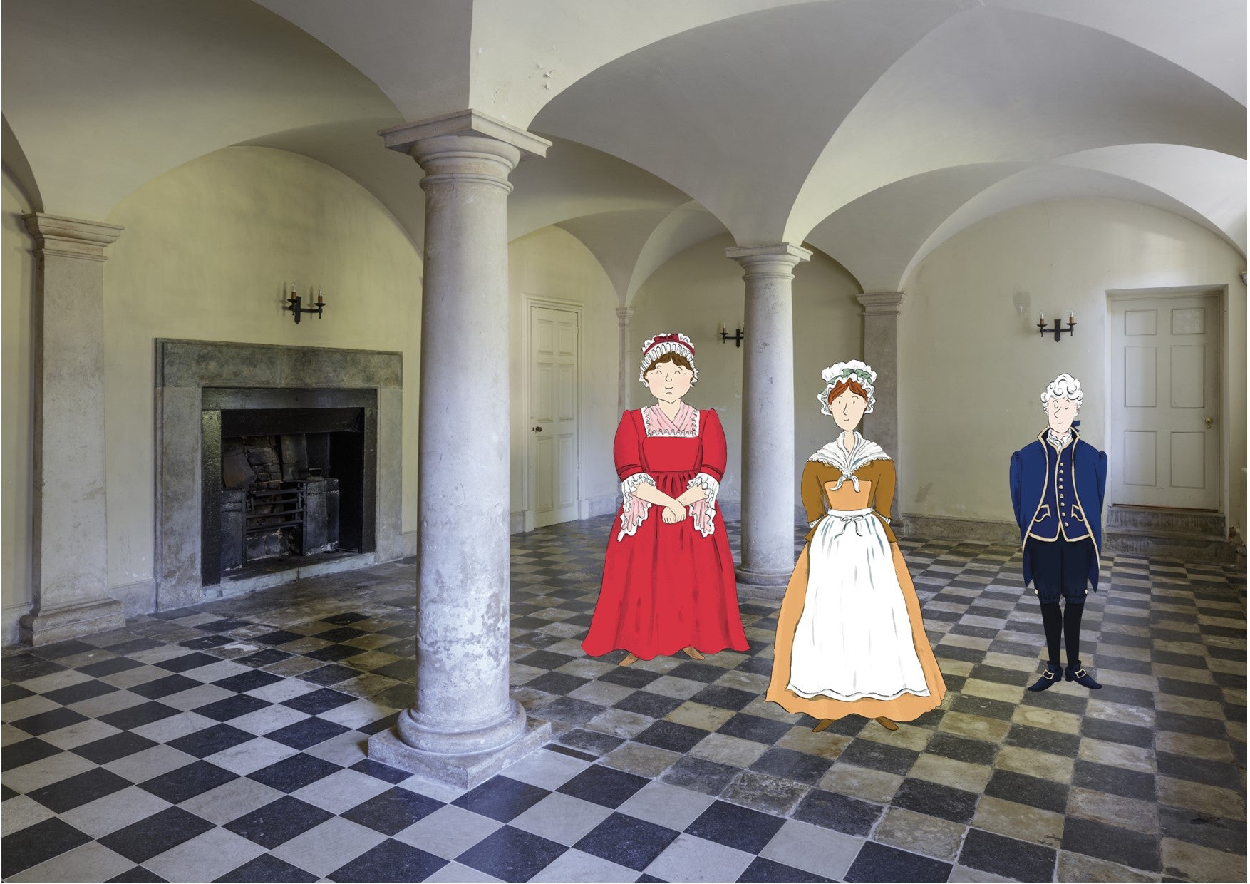 The Servant's Hall at Osterley Park and House