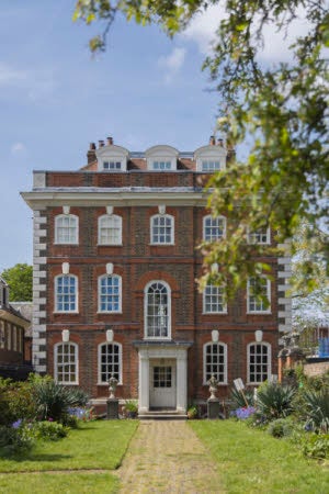 View from the rear garden, Rainham Hall