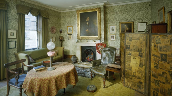 The Drawing Room at Carlyle's House, London