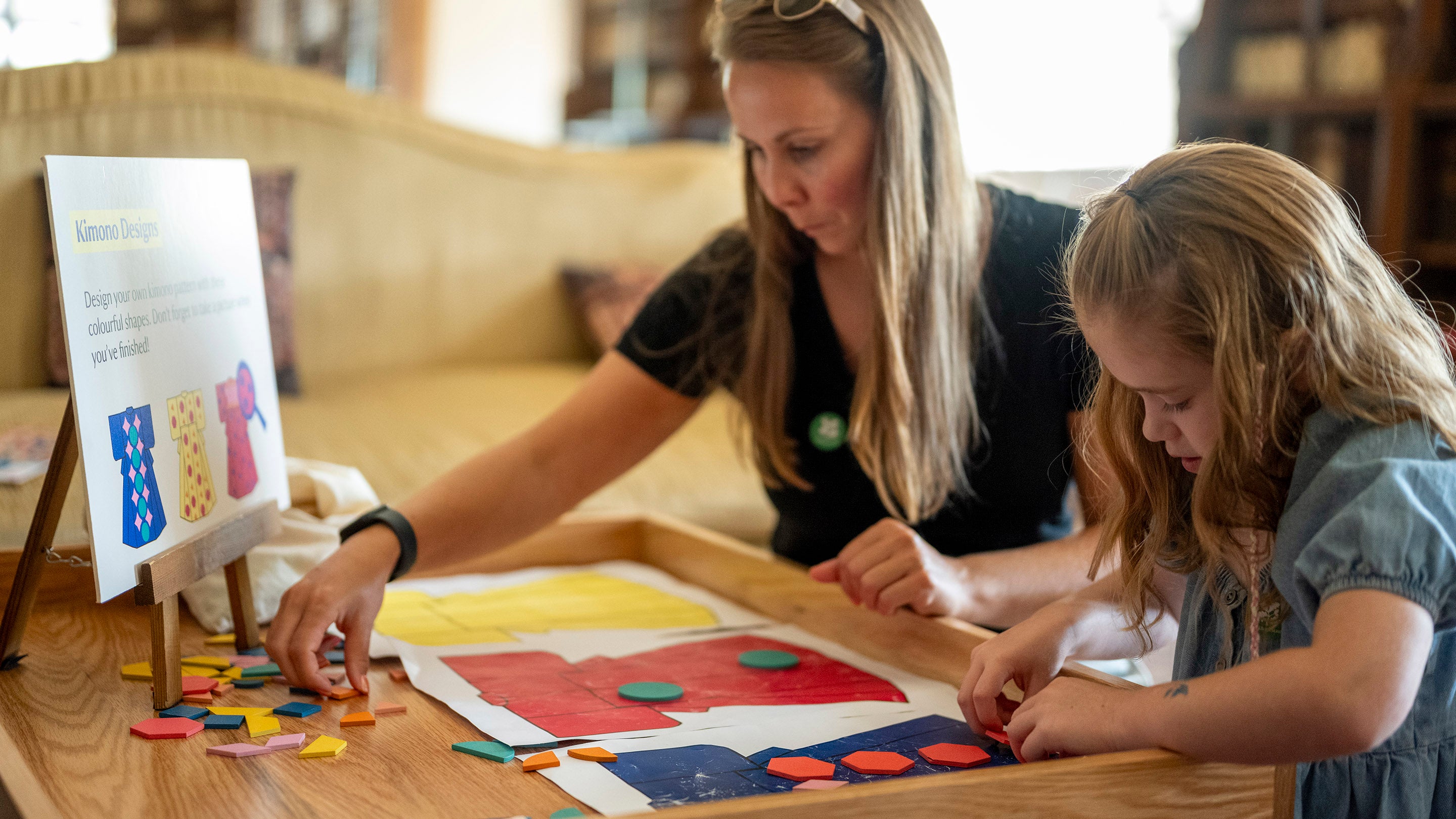Design a kimono at Blickling Estate, Norfolk as part of the Journeys Global Textile Exhibition