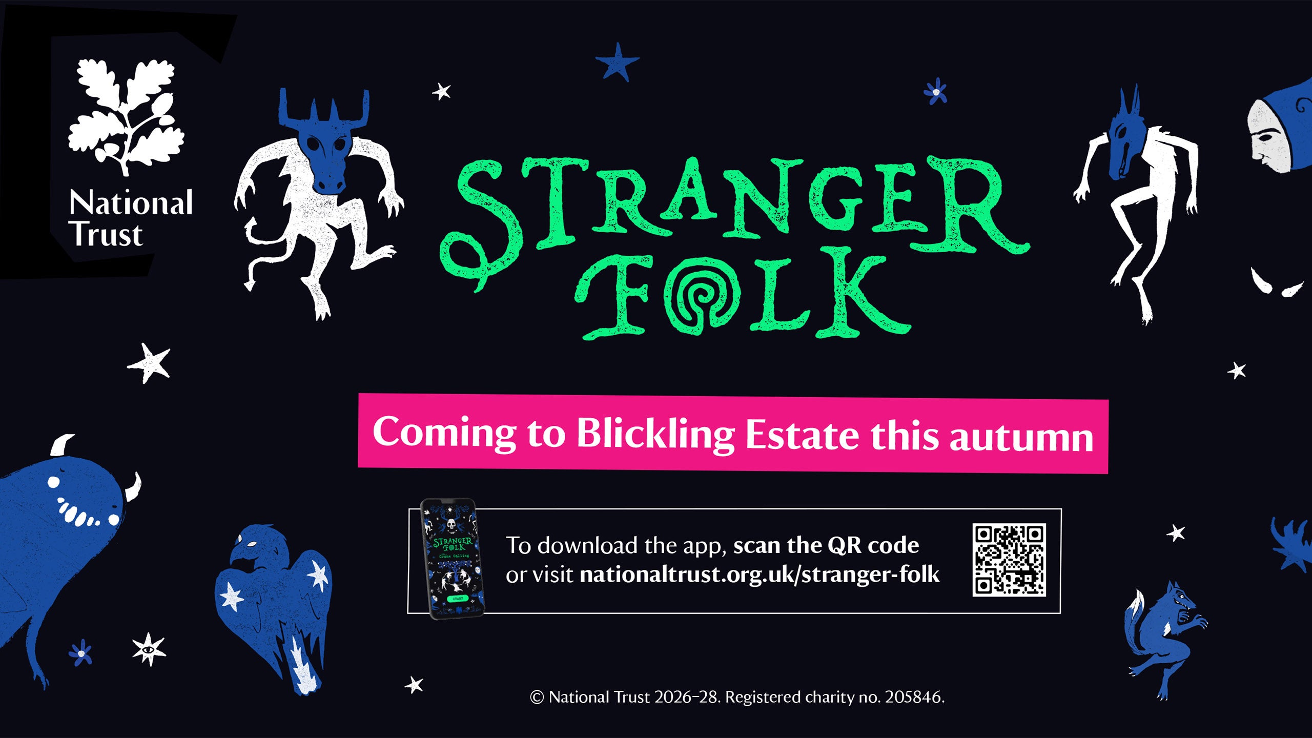 Stranger Folk are coming to Blickling Estate this autumn