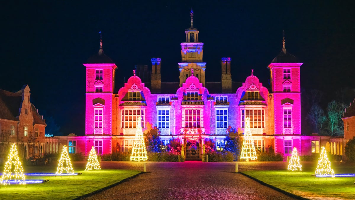 Christmas lights and illuminations 2024 National Trust
