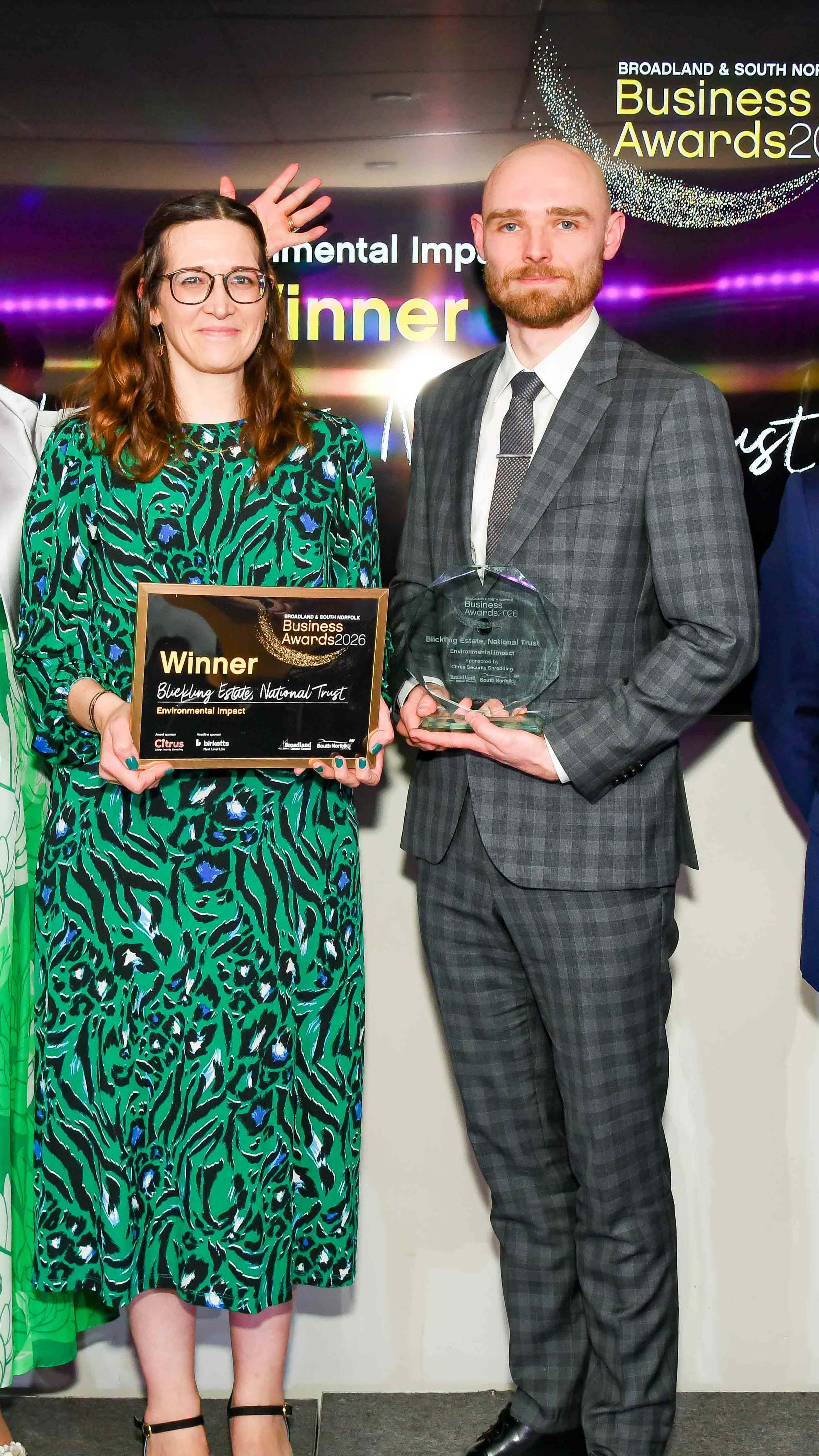 Blickling Estate awarded Environmental Impact Award