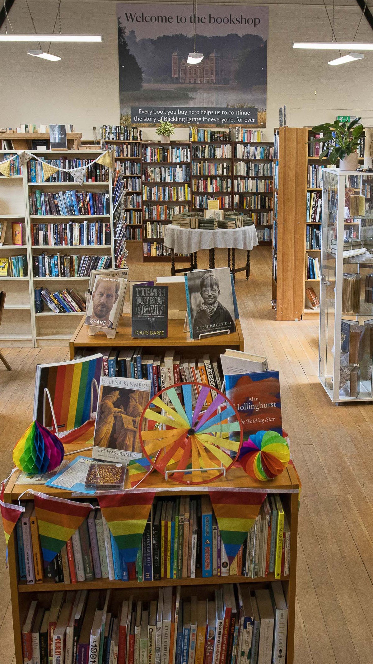 The Second-hand Bookshop at Blickling Estate