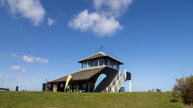 The Lookout Building at Morston Quay.