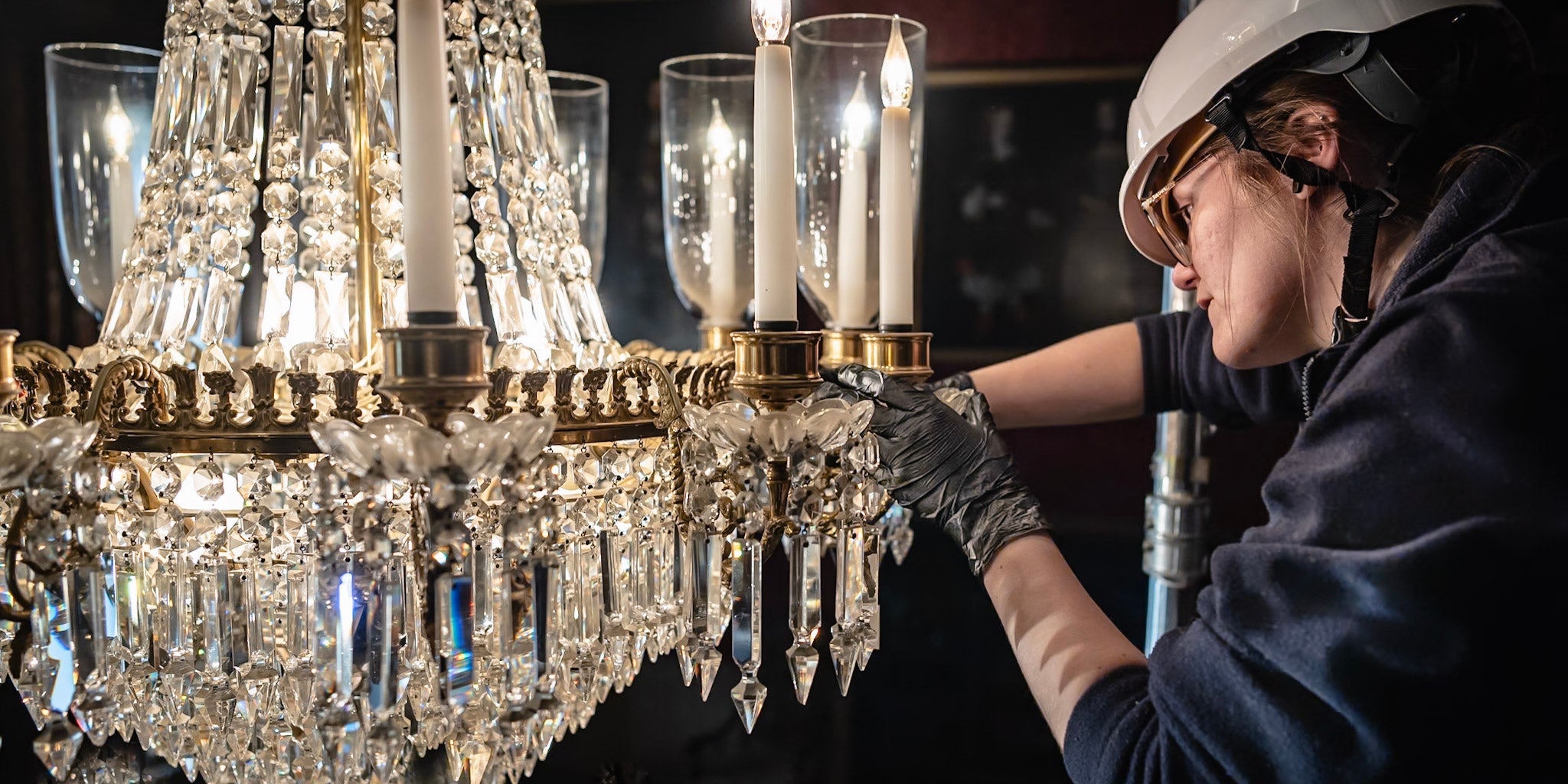 Chandelier Clean at Oxburgh Estate May 24, NT Images Mike Hodgson