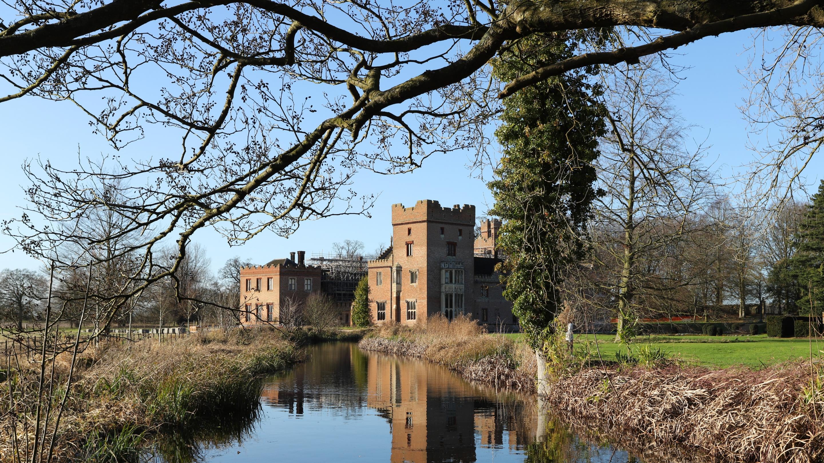 Exterior of Oxburgh Hall, Norfolk