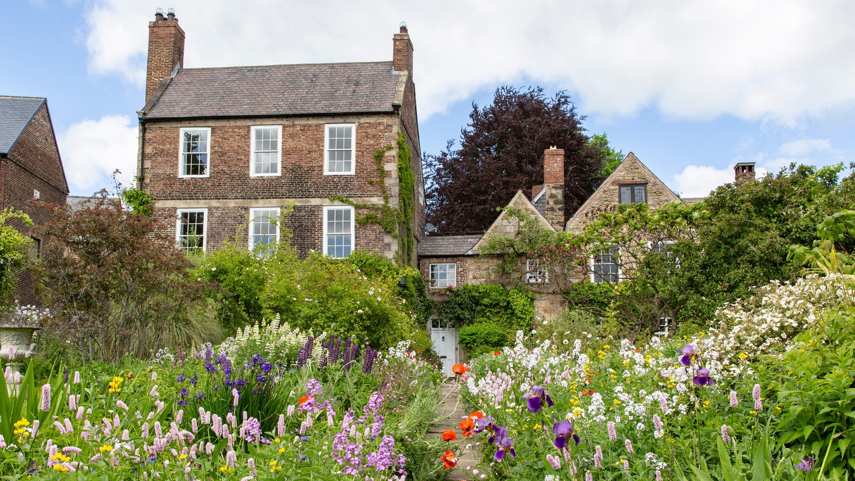 The Georgian Walled Garden at Crook Hall Gardens, County Durham