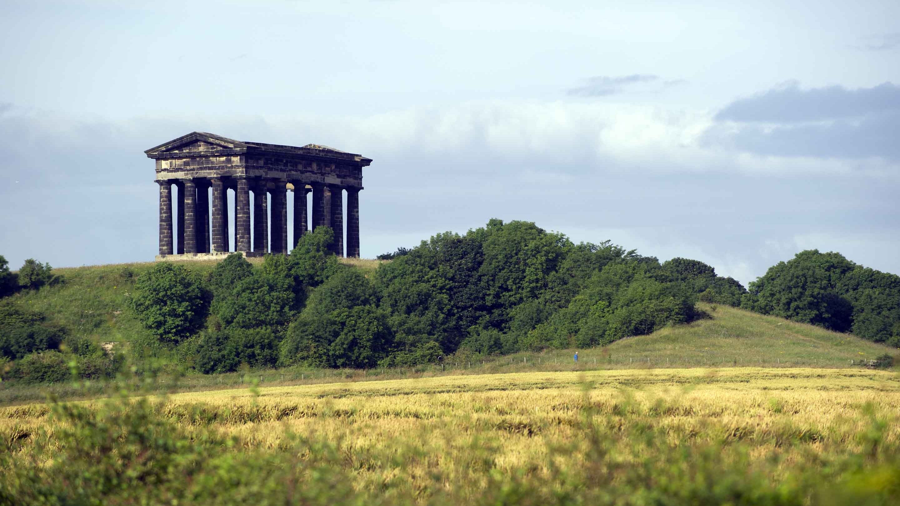 Penshaw Monument, Sunderland, a Doric temple commemorating the 1st Earl of Durham, Governor-General of Canada