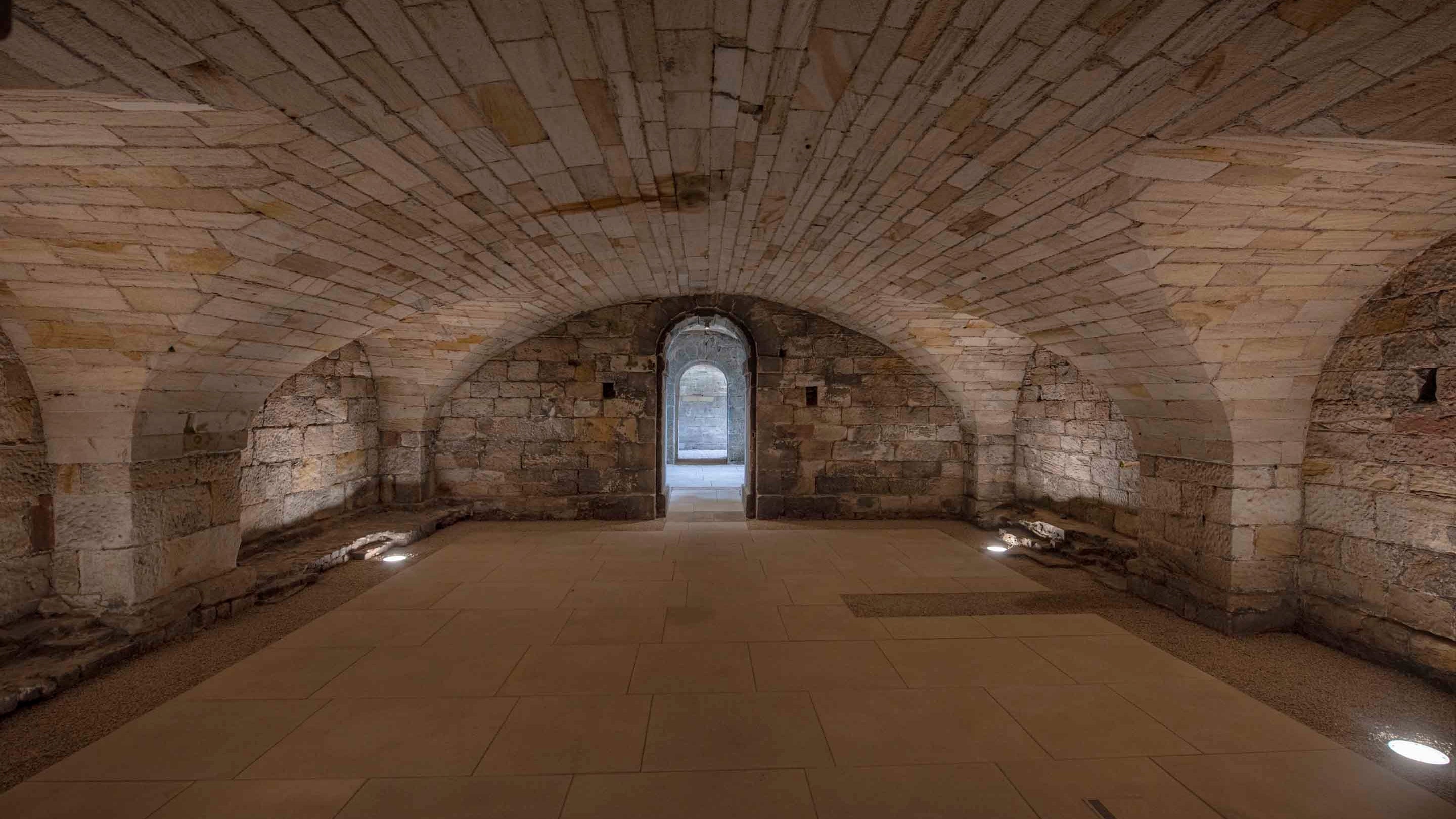 The grand Basement rooms at Seaton Delaval Hall, Northumberland