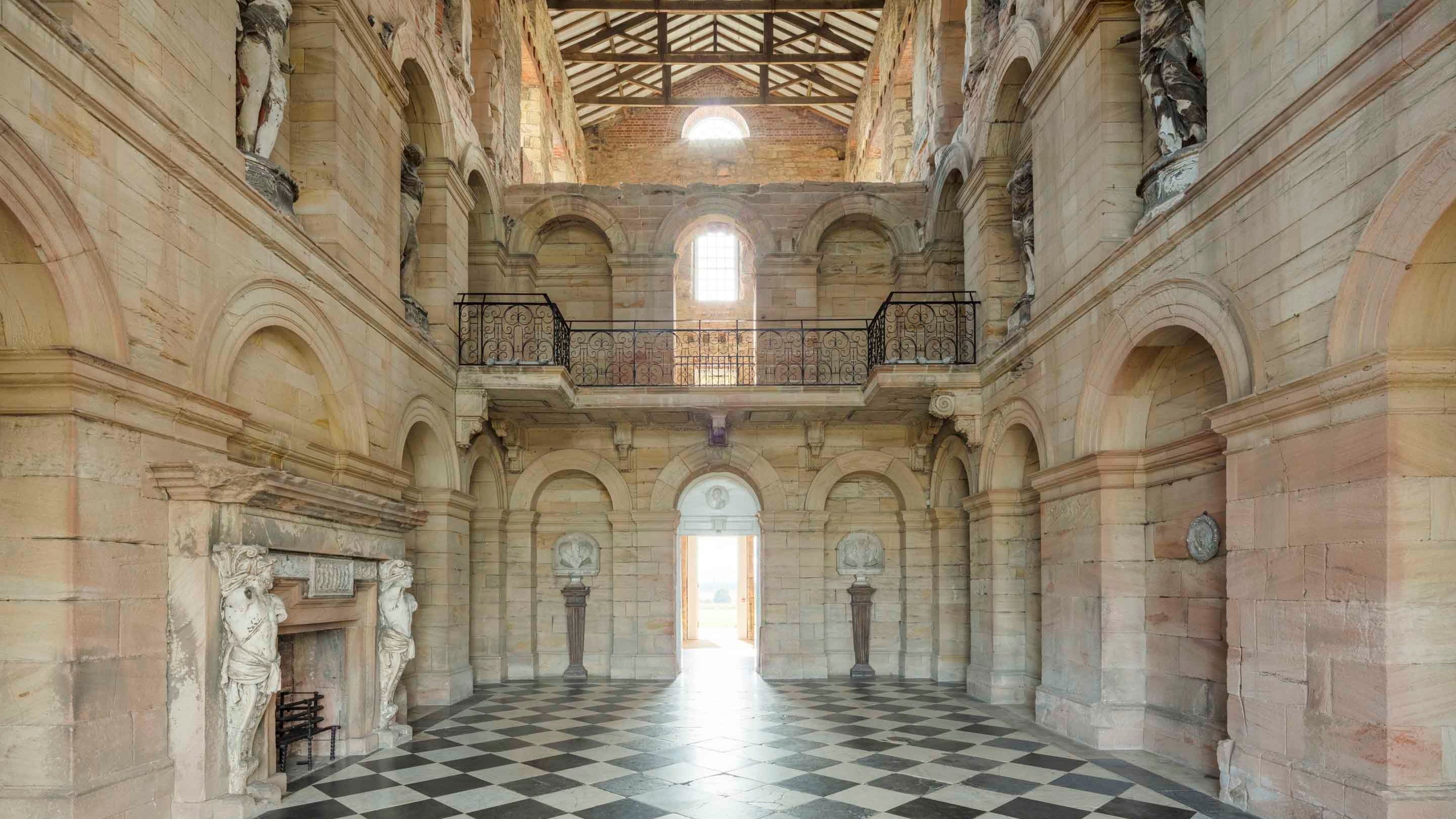 The Great Hall at Seaton Delaval Hall, Northumberland