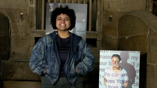 Wambui Hardcastle winner NE Emerging Artist Award 2024 Seaton Delaval Hall Northumberland