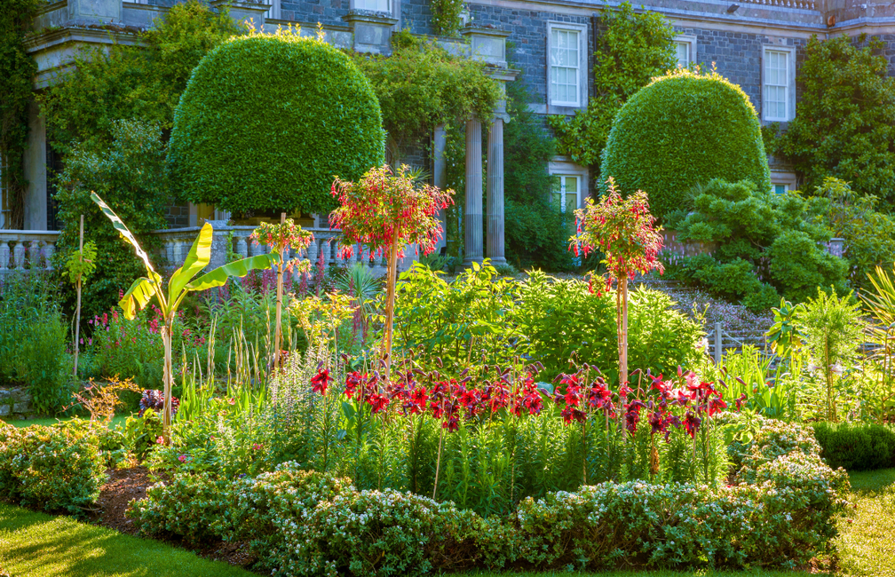 The Formal Garden at Mount Stewart, County Down. 