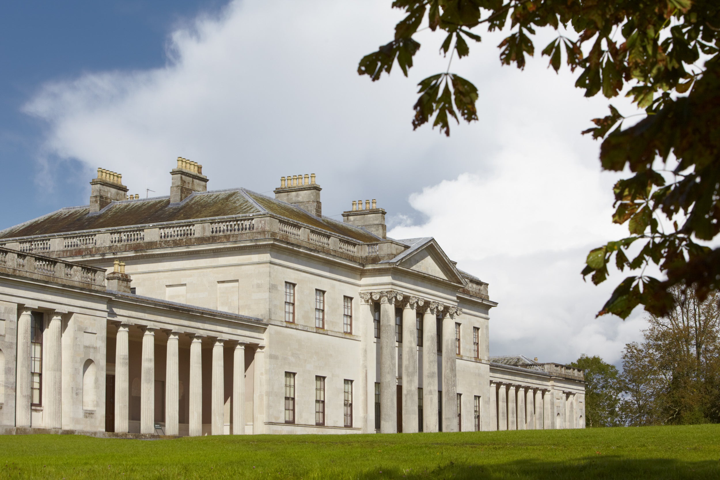 The south front at Castle Coole County Fermanagh