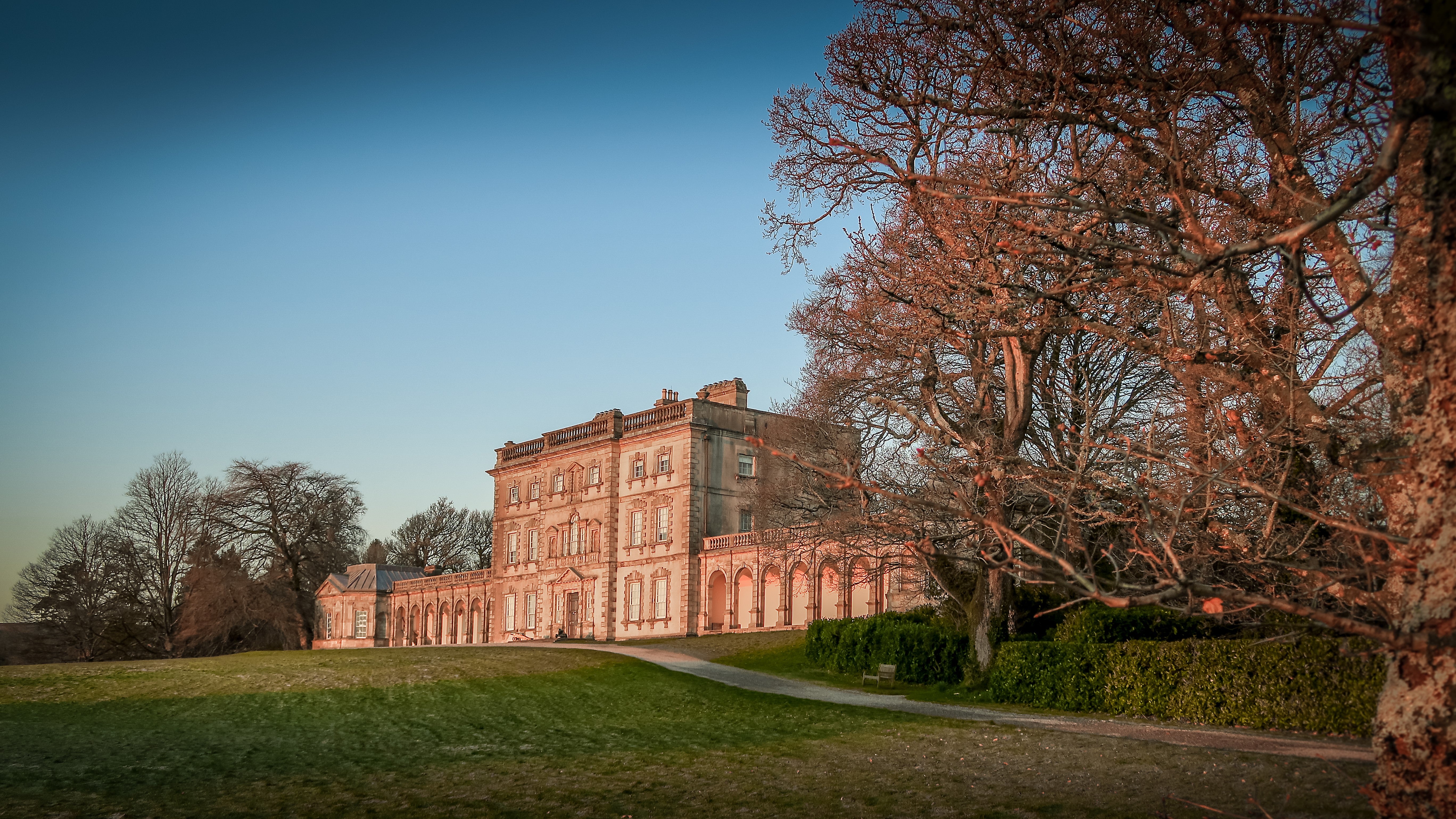 Florence Court House in Winter