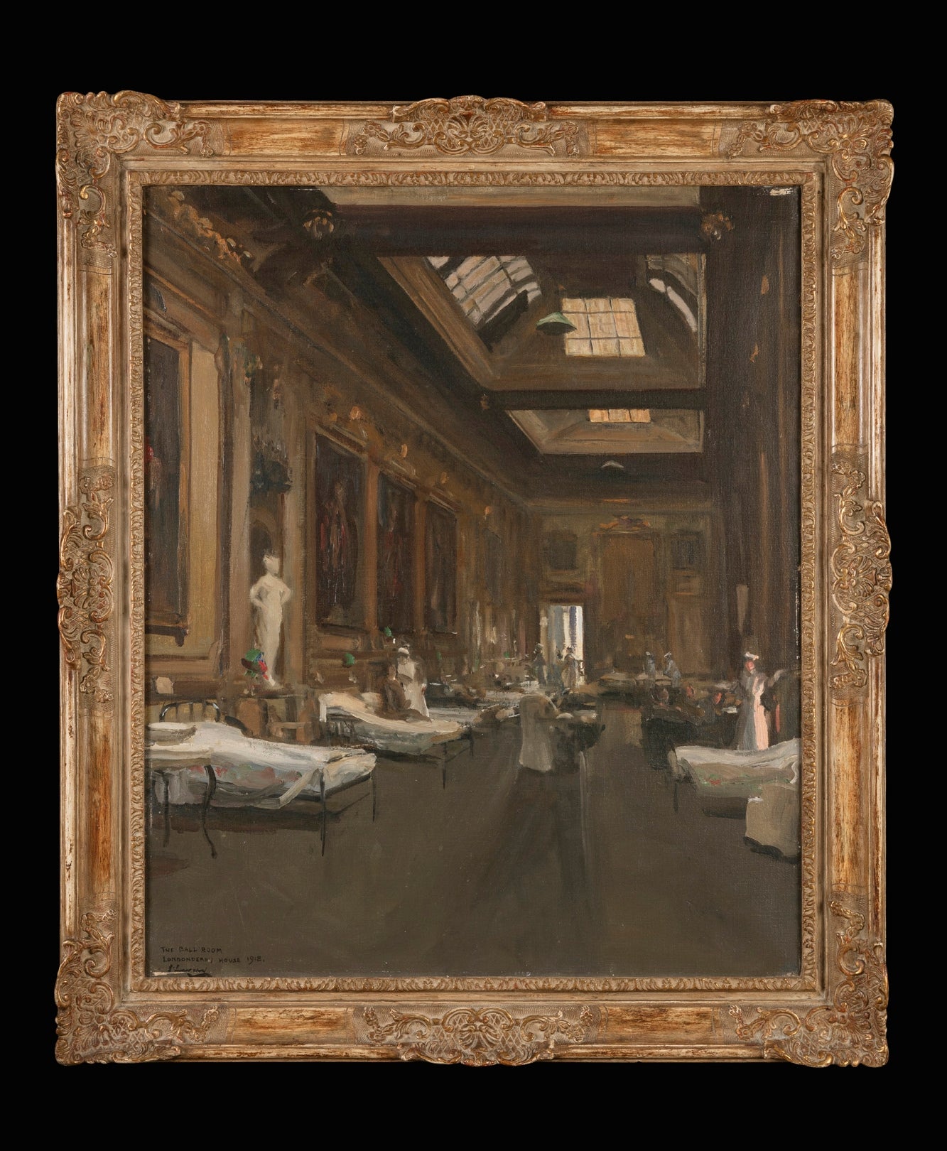 The painting 'The Ball Room at Londonderry House' by Sir John Lavery at Mount Stewart, County Down